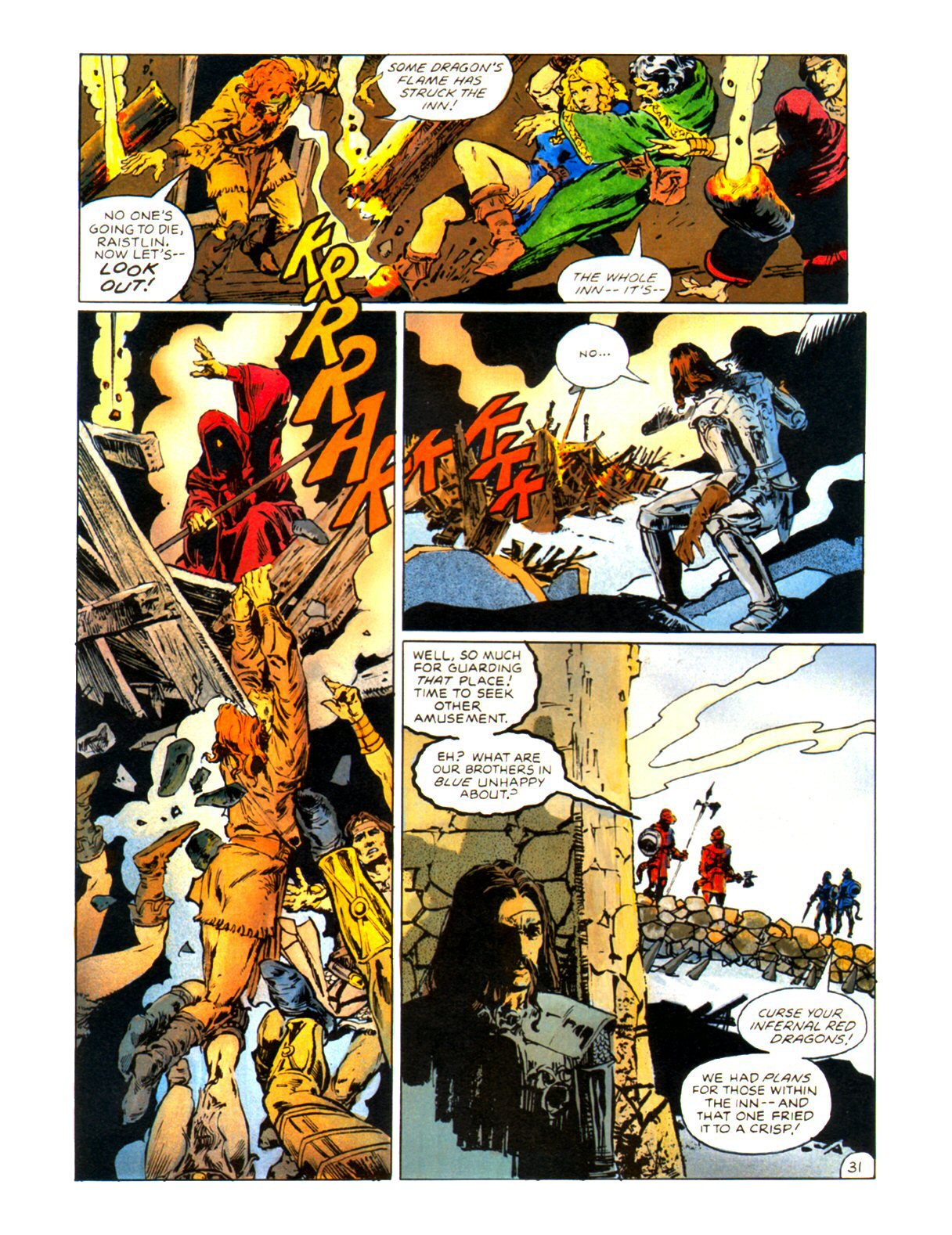Read online Dragonlance Saga comic -  Issue #3 - 34