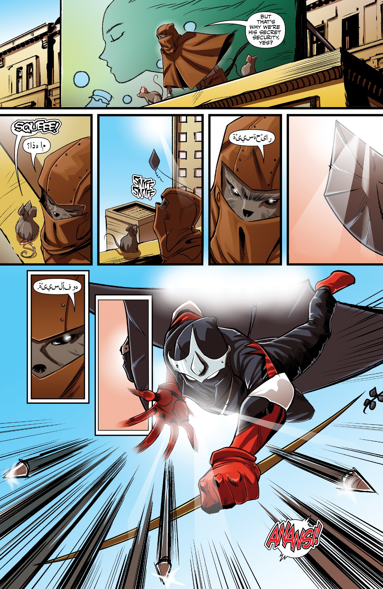 Read online Black: Widows and Orphans comic -  Issue #1 - 4