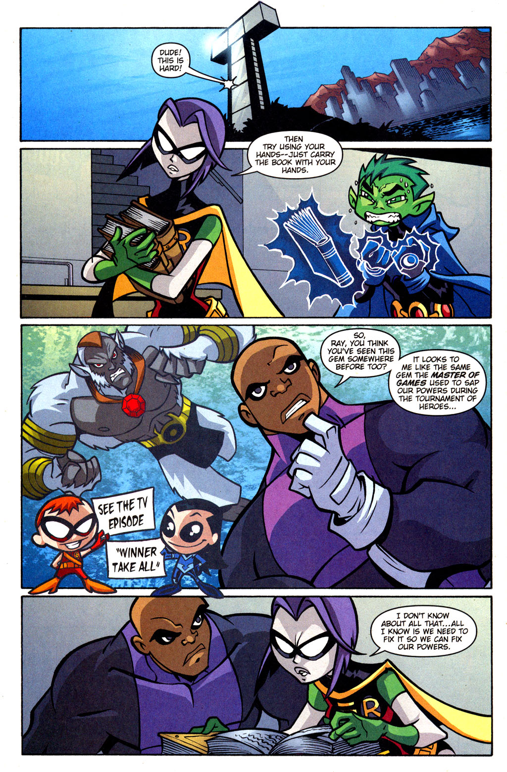 Read online Teen Titans Go! (2003) comic -  Issue #24 - 10