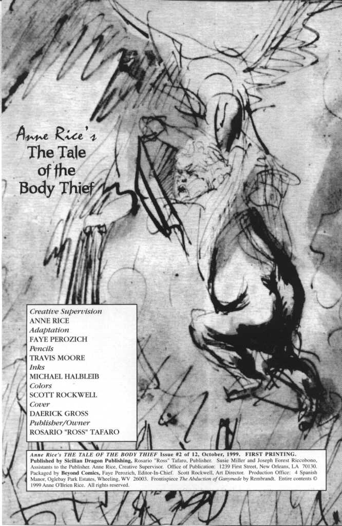 Read online Anne Rice's The Tale of the Body Thief comic -  Issue #2 - 2