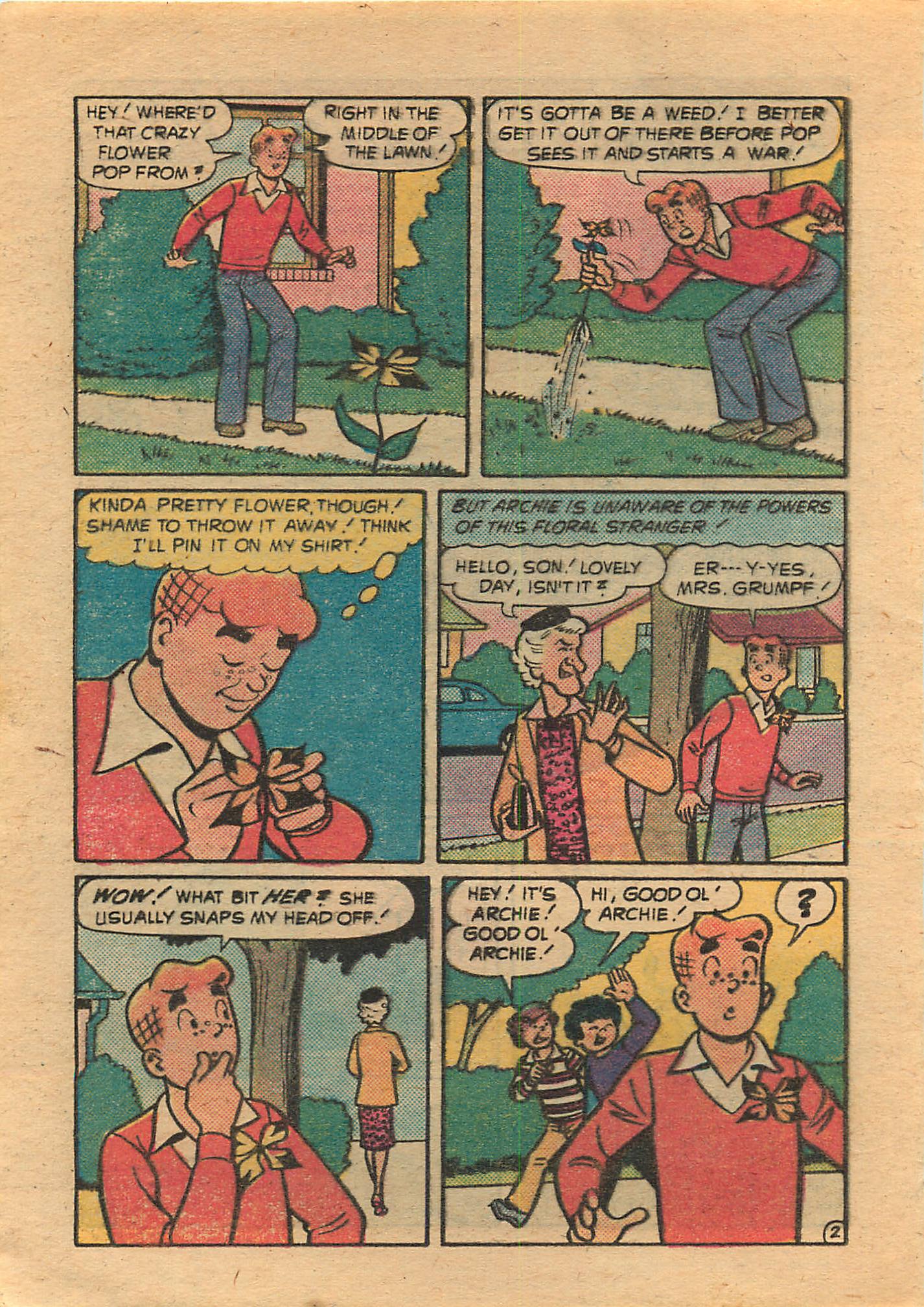 Read online Archie...Archie Andrews, Where Are You? Digest Magazine comic -  Issue #19 - 124