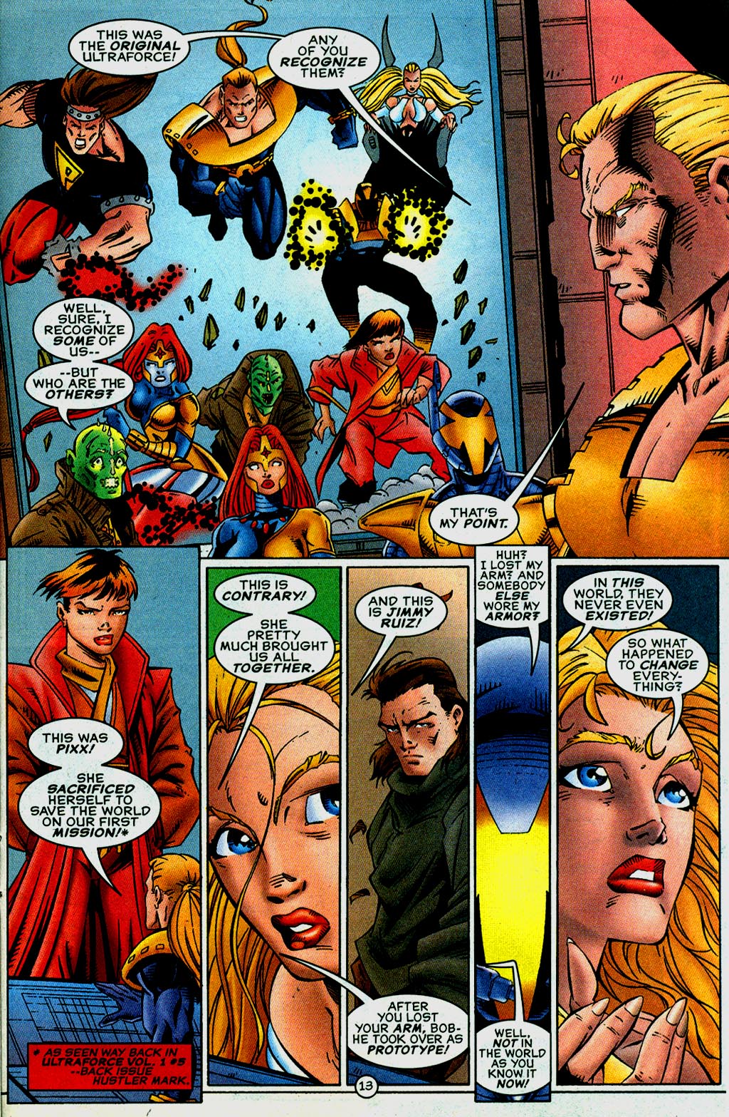 Read online UltraForce (1995) comic -  Issue #14 - 13
