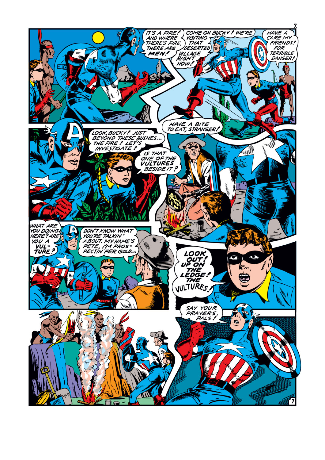 Read online Captain America Comics comic -  Issue #14 - 9