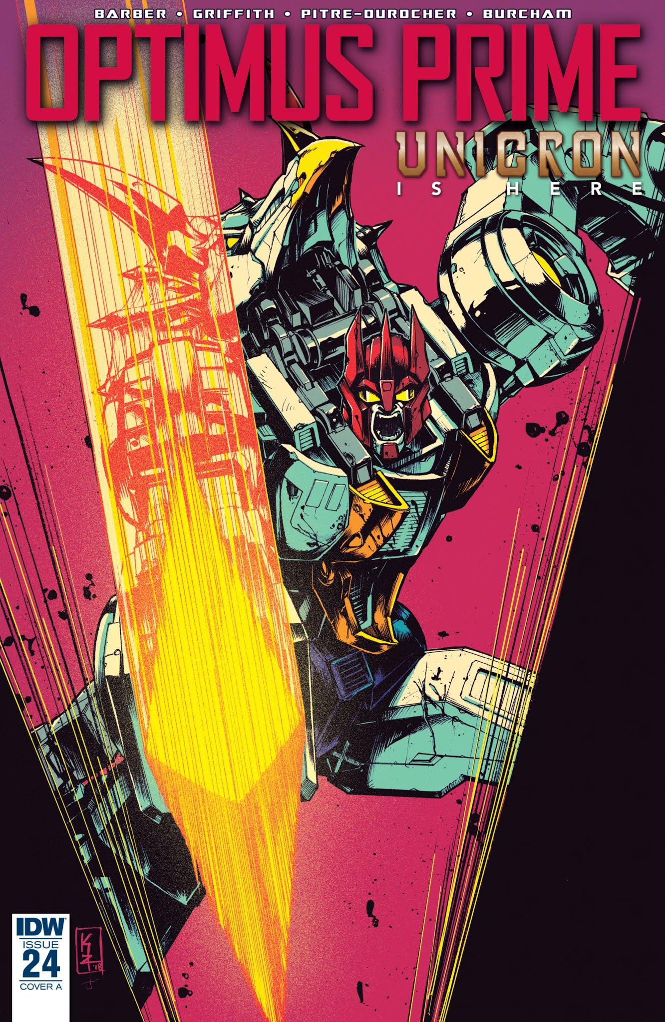 Read online Optimus Prime comic -  Issue #24 - 1