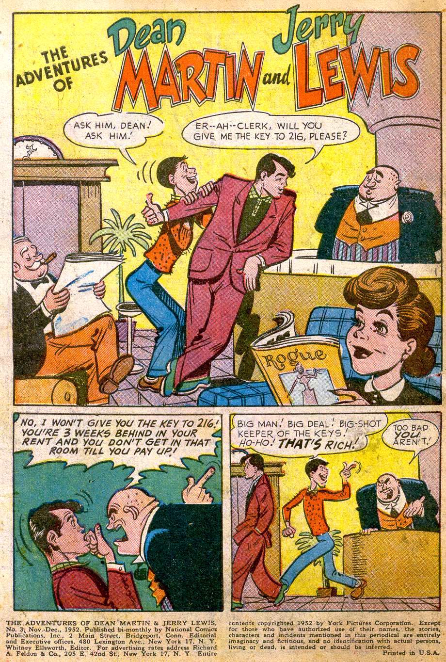 Read online The Adventures of Dean Martin and Jerry Lewis comic -  Issue #3 - 3