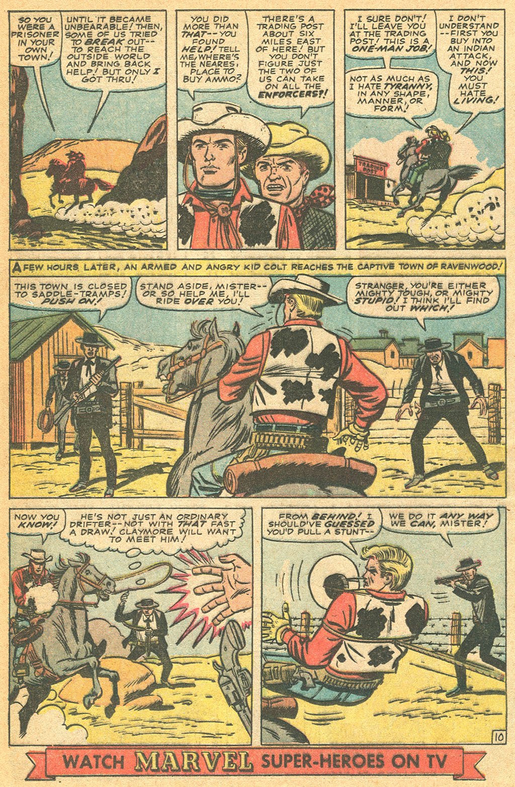 Read online Kid Colt Outlaw comic -  Issue #131 - 12