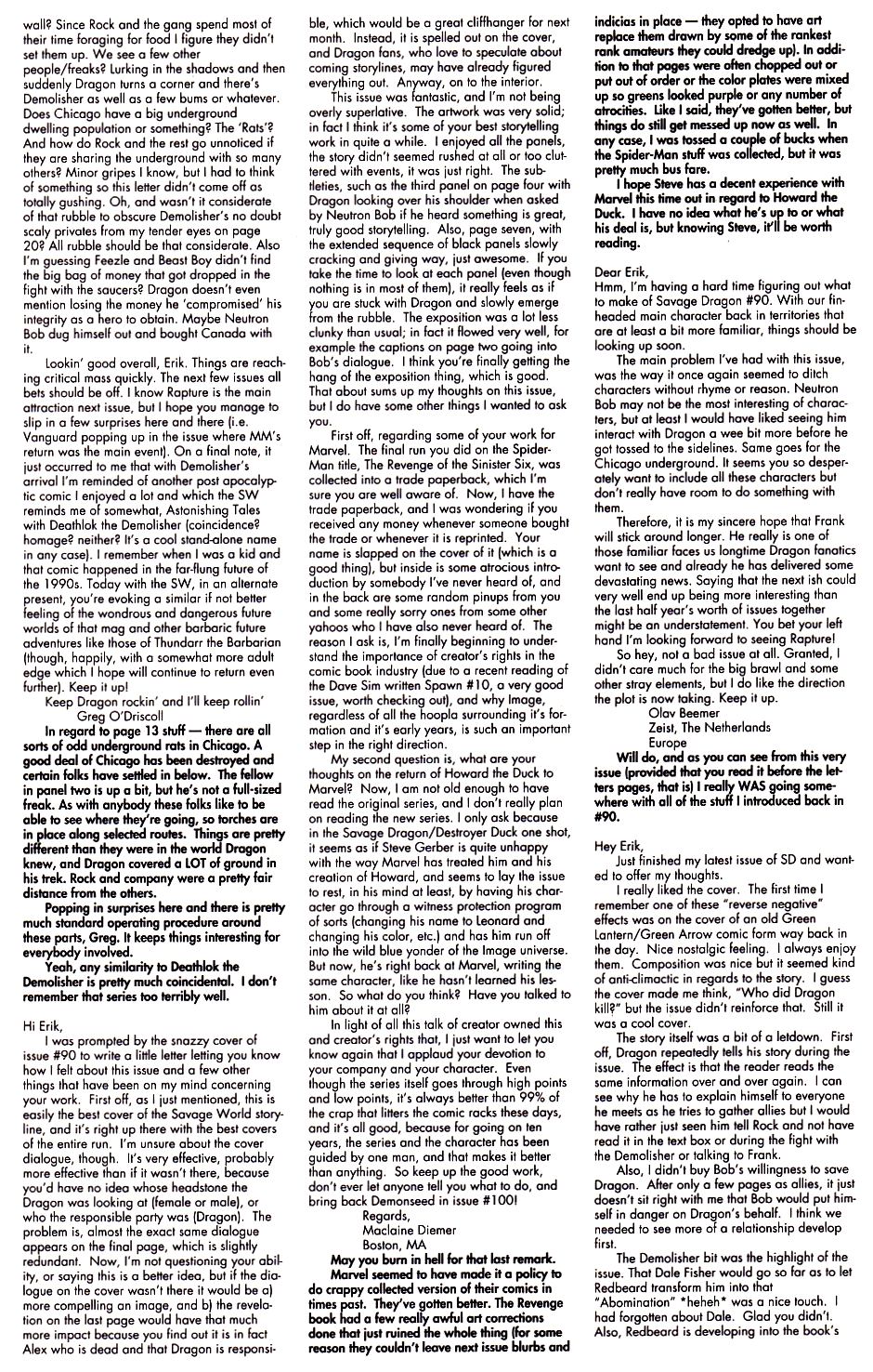 The Savage Dragon (1993) Issue #92 #95 - English 27