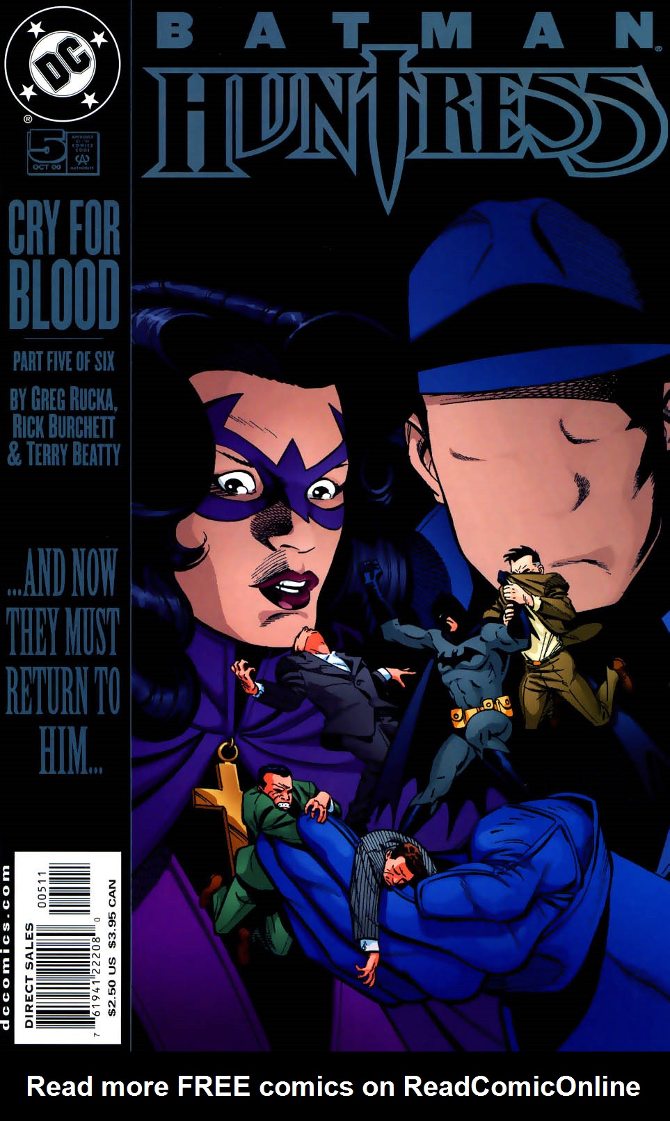 Read online Batman/Huntress: Cry for Blood comic -  Issue #5 - 1