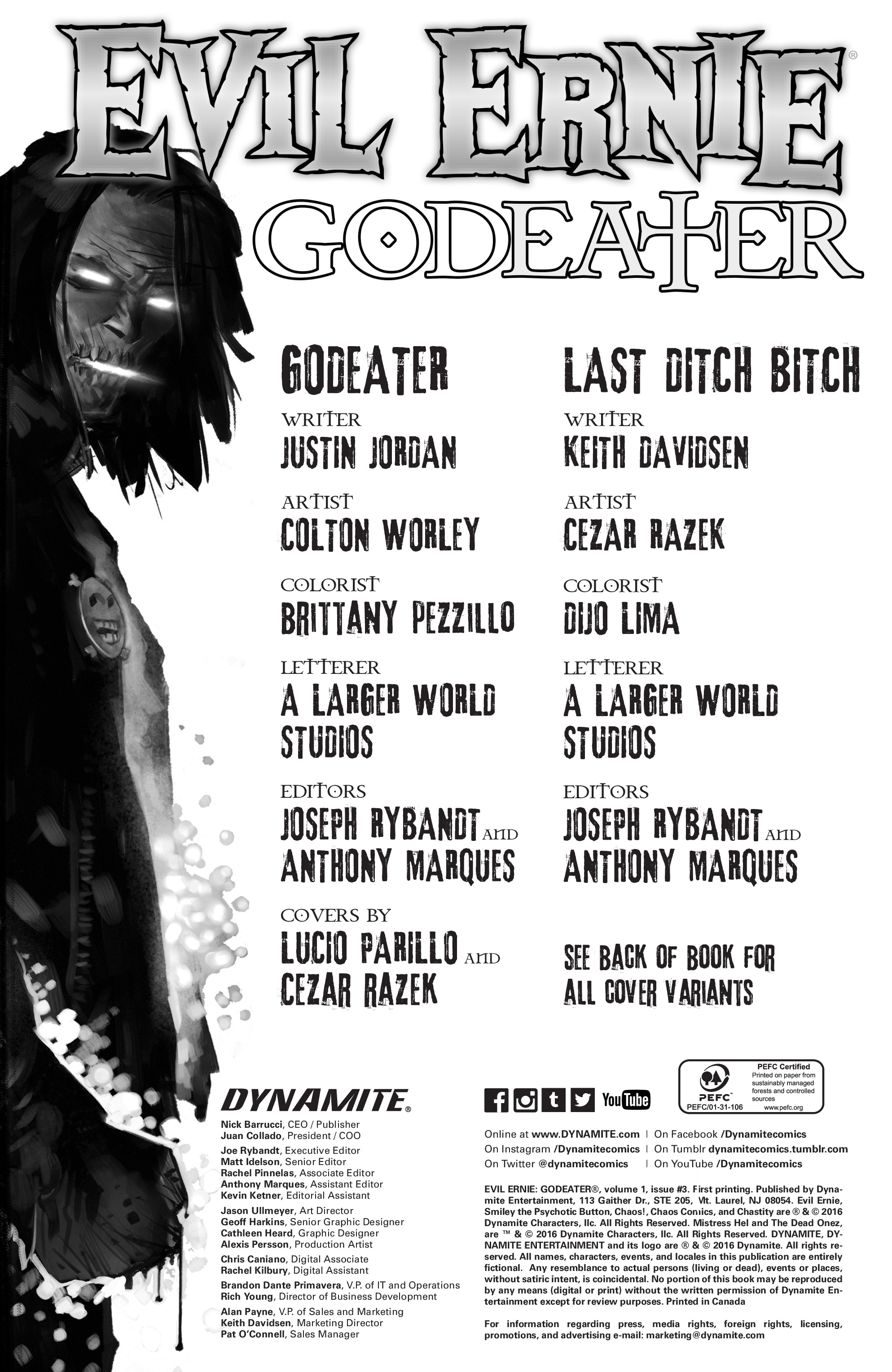 Read online Evil Ernie: Godeater comic -  Issue #3 - 3