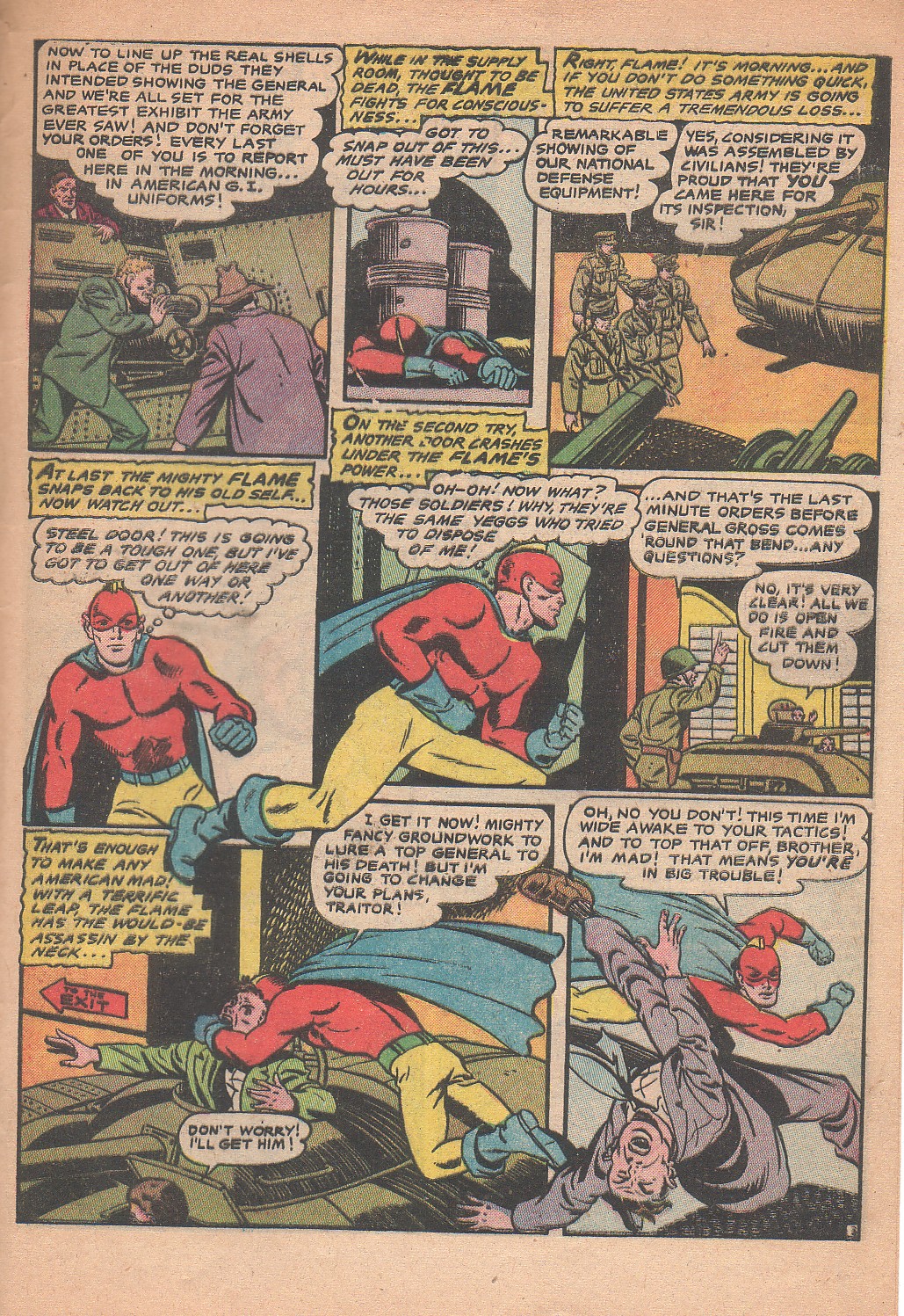 Read online The Flame comic -  Issue #1 - 31