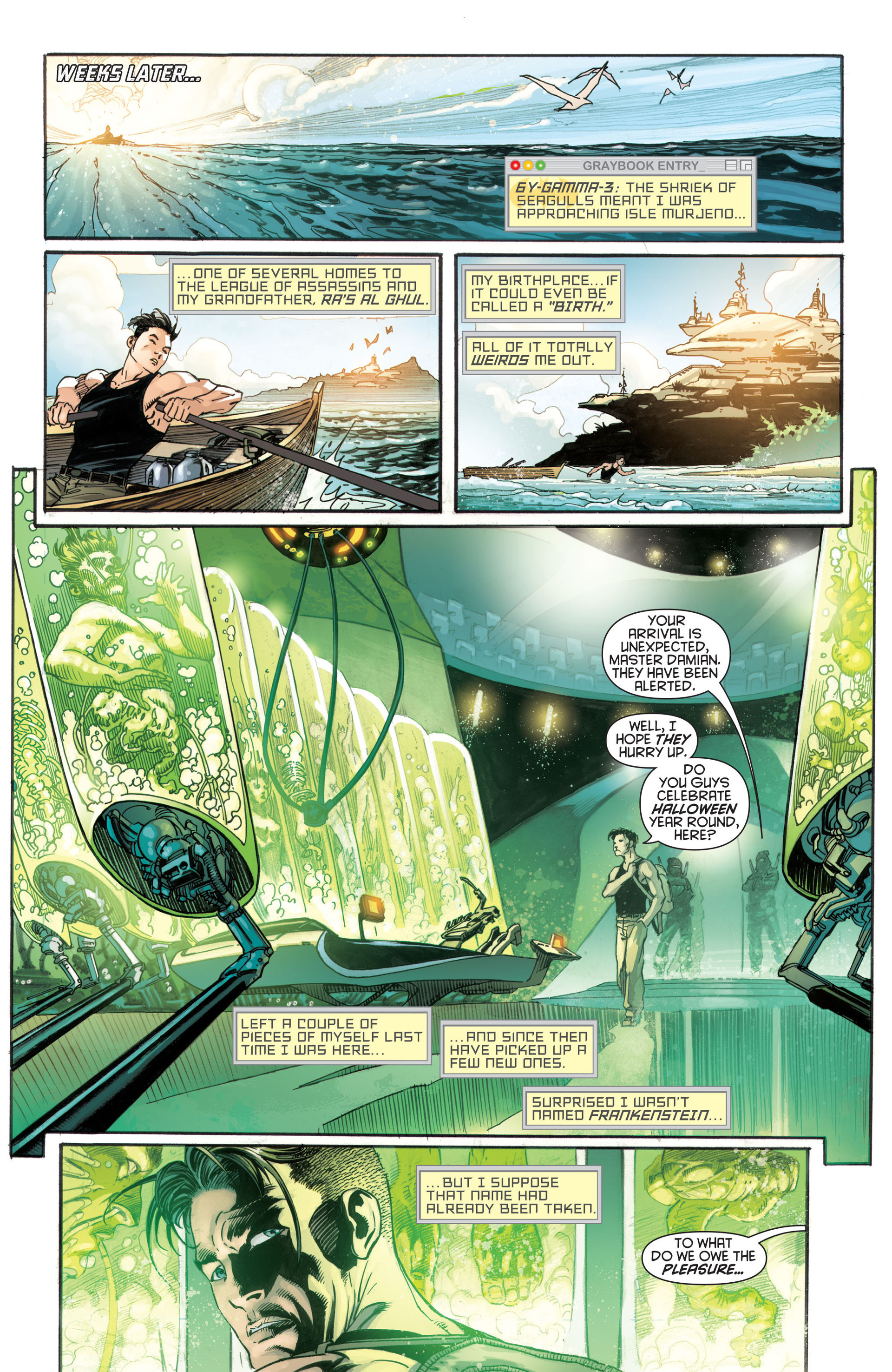 Read online Damian: Son of Batman comic -  Issue #1 - 11