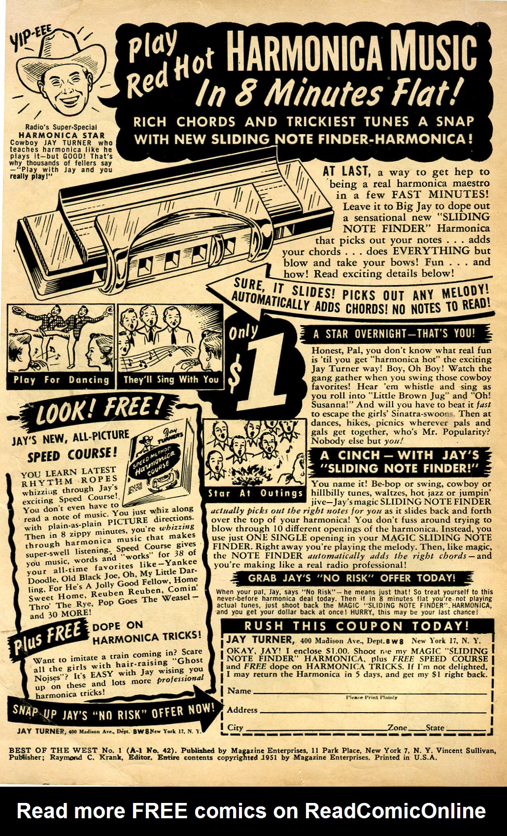 Read online Best of the West comic -  Issue #1 - 2
