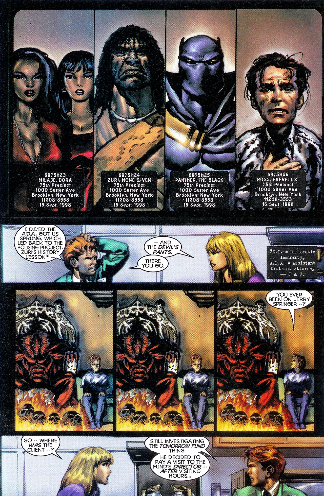 Read online Black Panther (1998) comic -  Issue #2 - 20