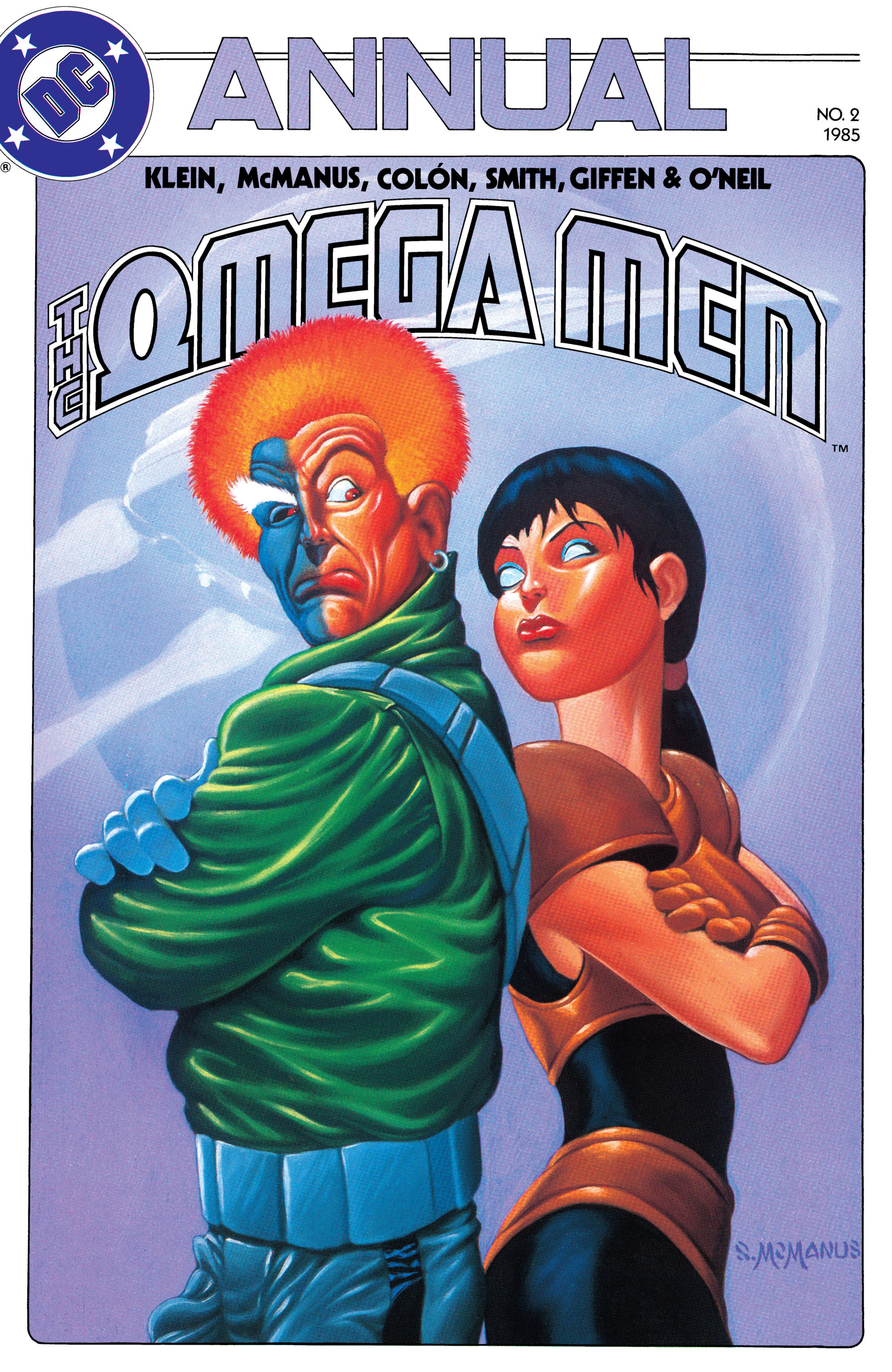 Read online The Omega Men (1983) comic -  Issue # _Annual 2 - 1