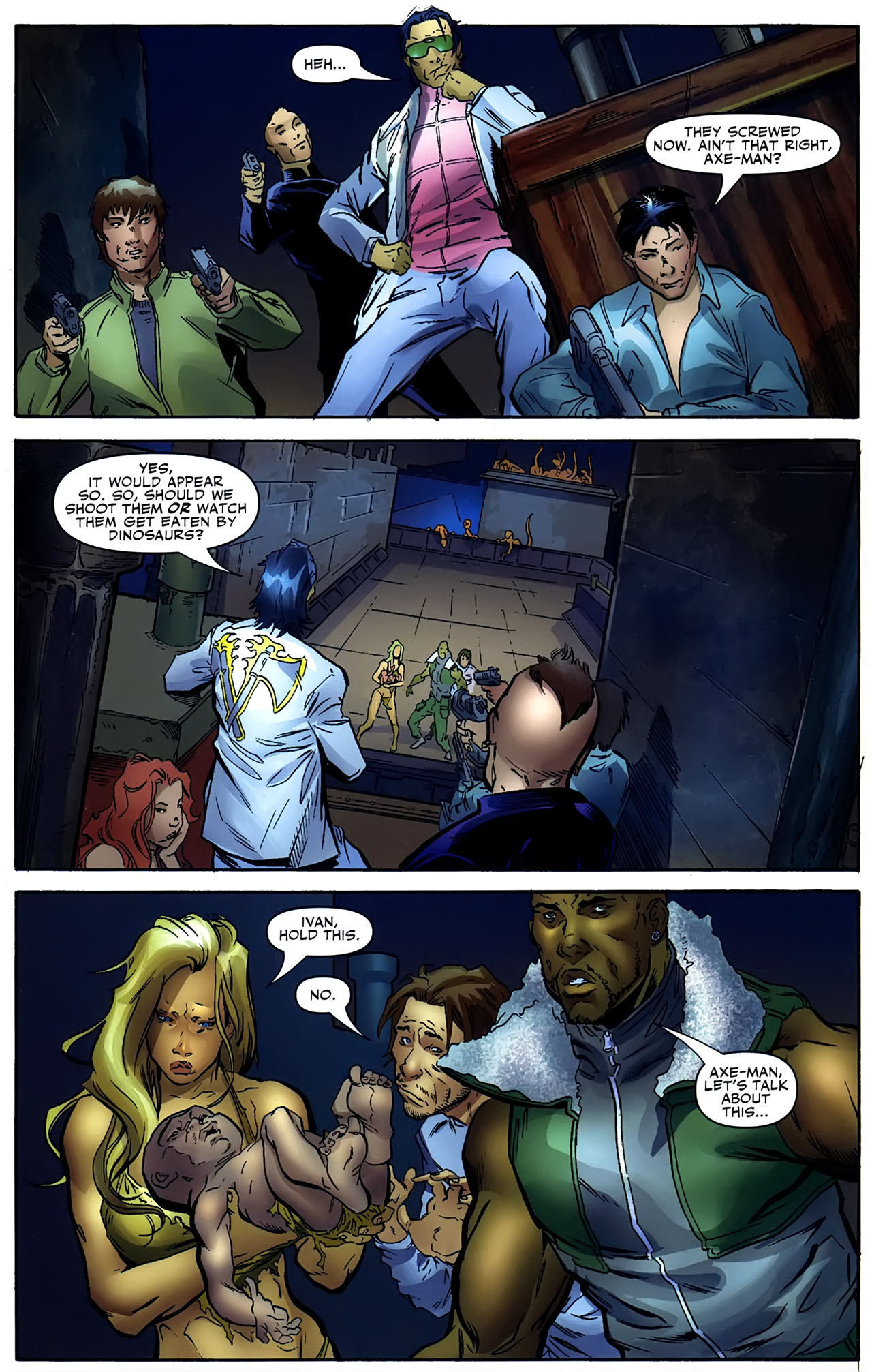 Read online Shanna the She-Devil: Survival of the Fittest comic -  Issue #4 - 3