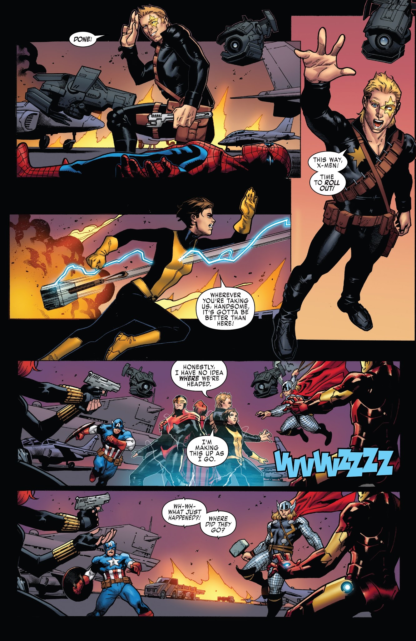 Read online X-Men: Blue comic -  Issue #14 - 12