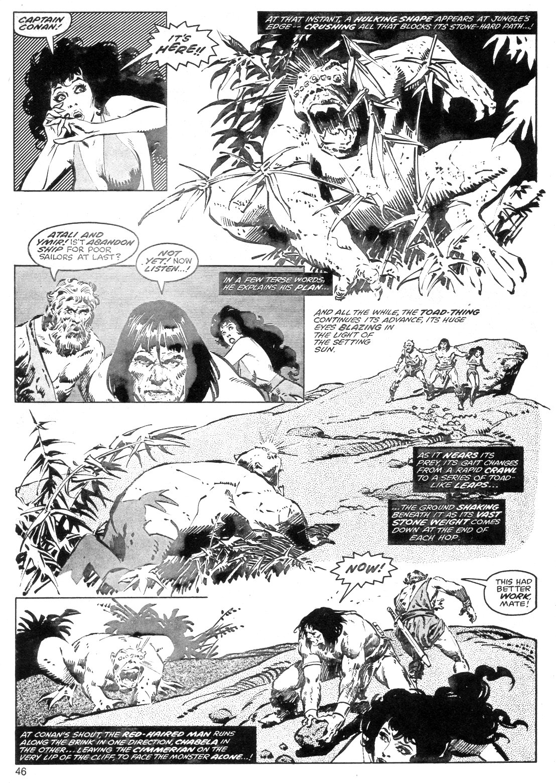 Read online The Savage Sword Of Conan comic -  Issue #40 - 46