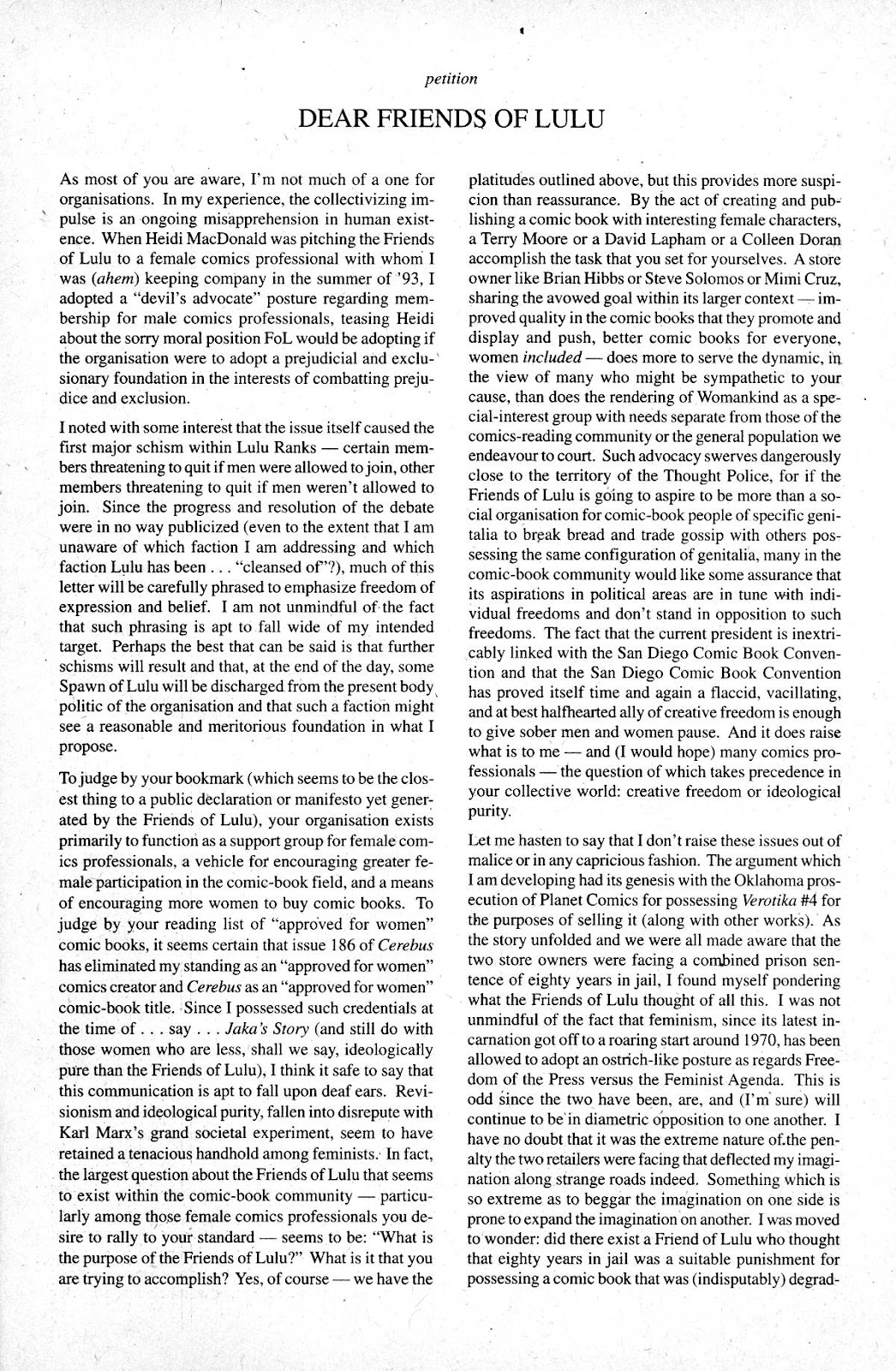 Cerebus issue 203 - Page 23