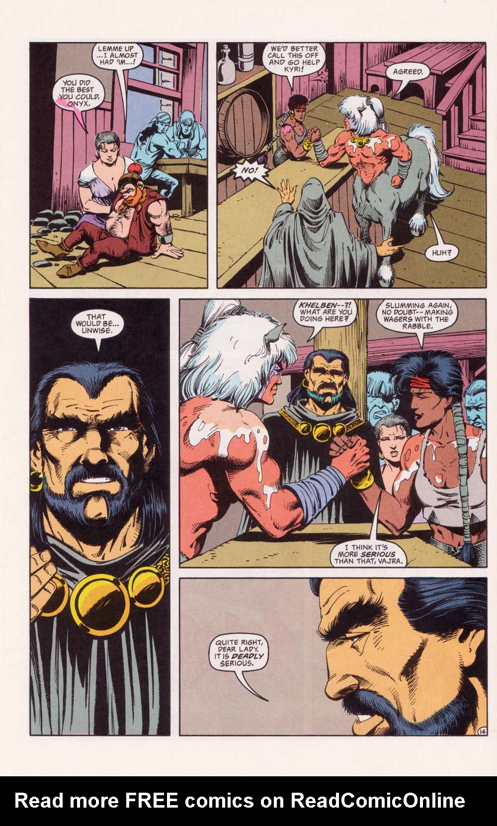 Read online Advanced Dungeons & Dragons comic -  Issue #33 - 14