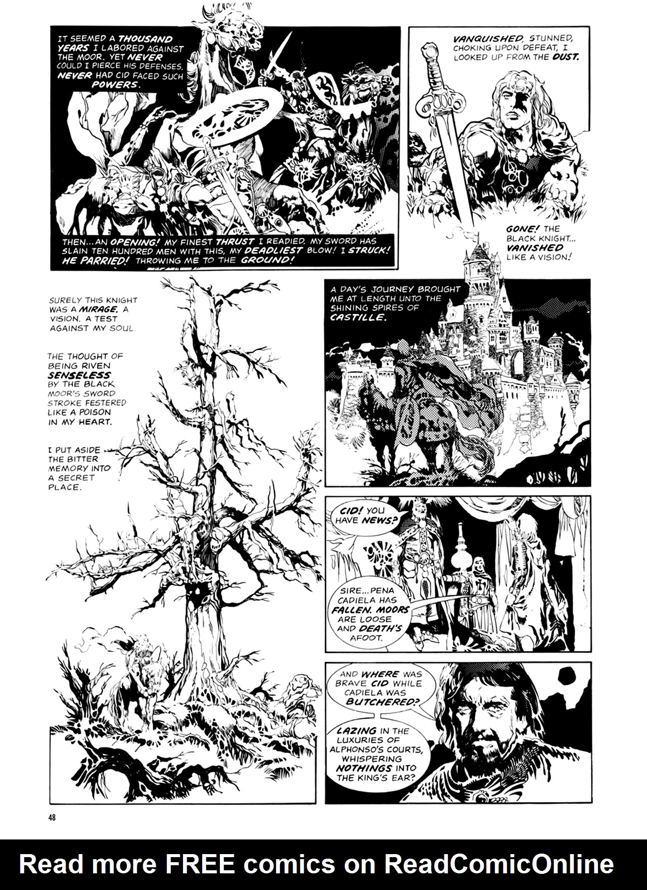 Read online Eerie Presents El Cid comic -  Issue # TPB - 49