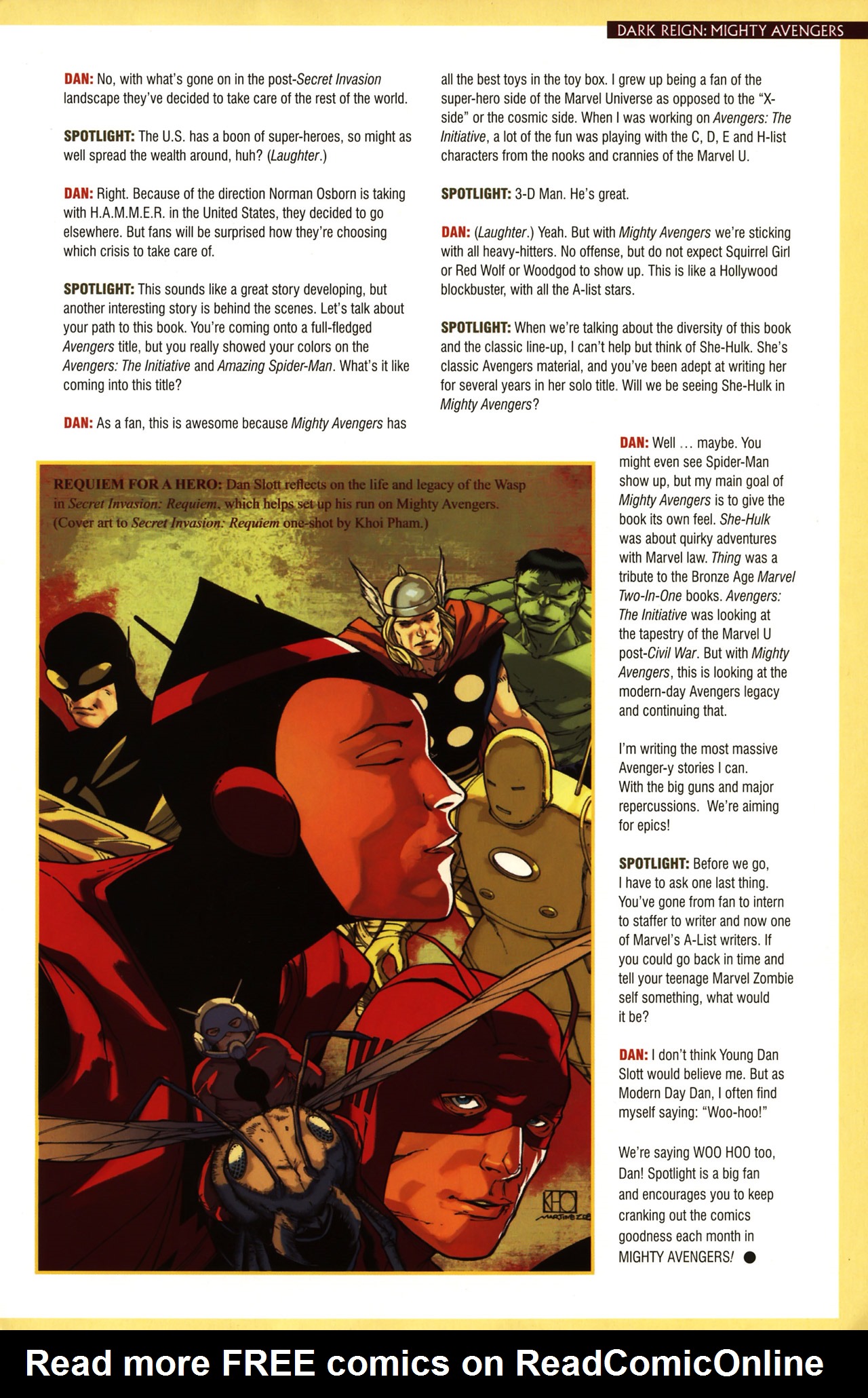 Read online Marvel Spotlight: Dark Reign comic -  Issue # Full - 34