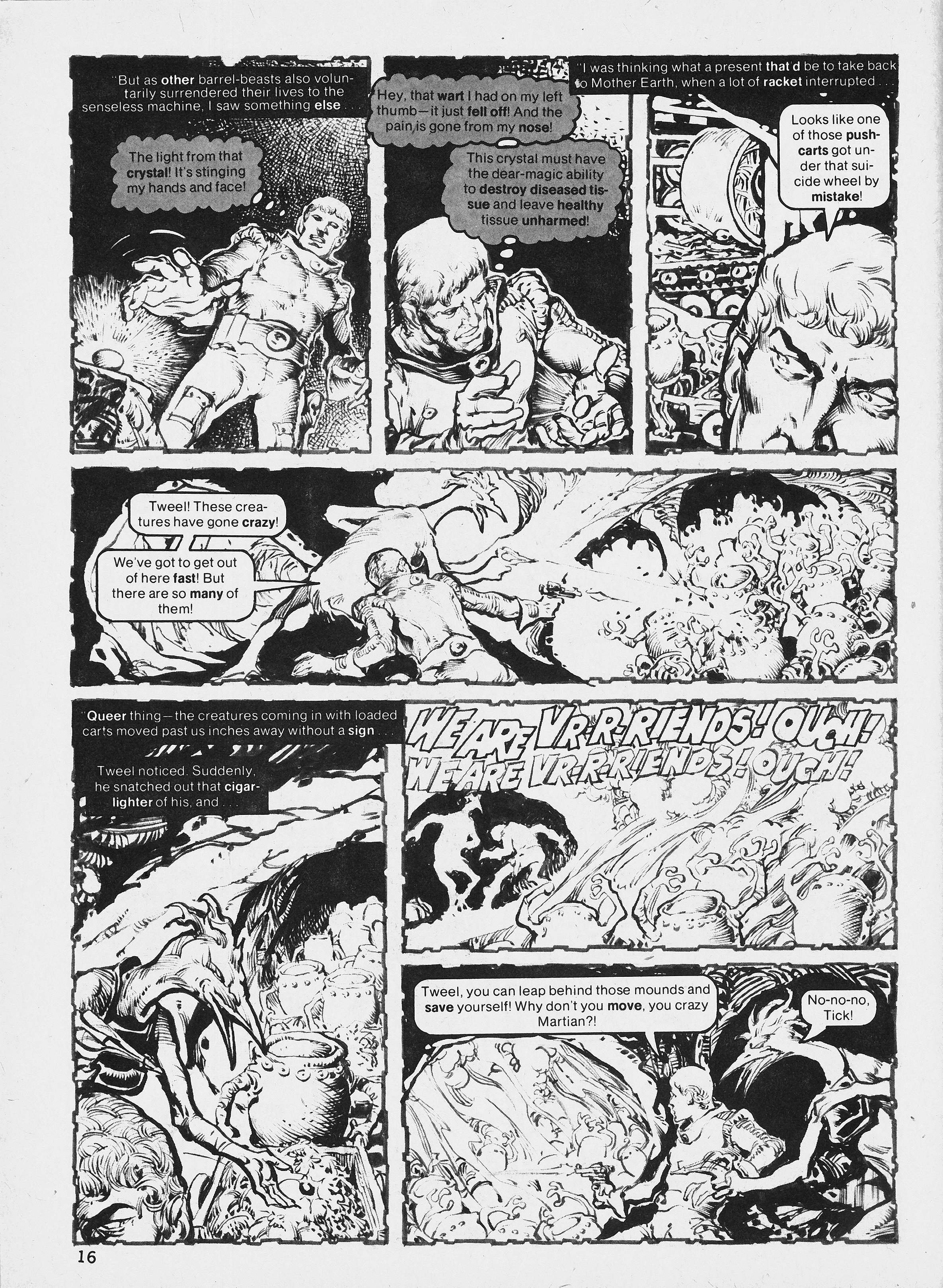 Read online Unknown Worlds of Science Fiction Giant Size Special comic -  Issue # Full - 16