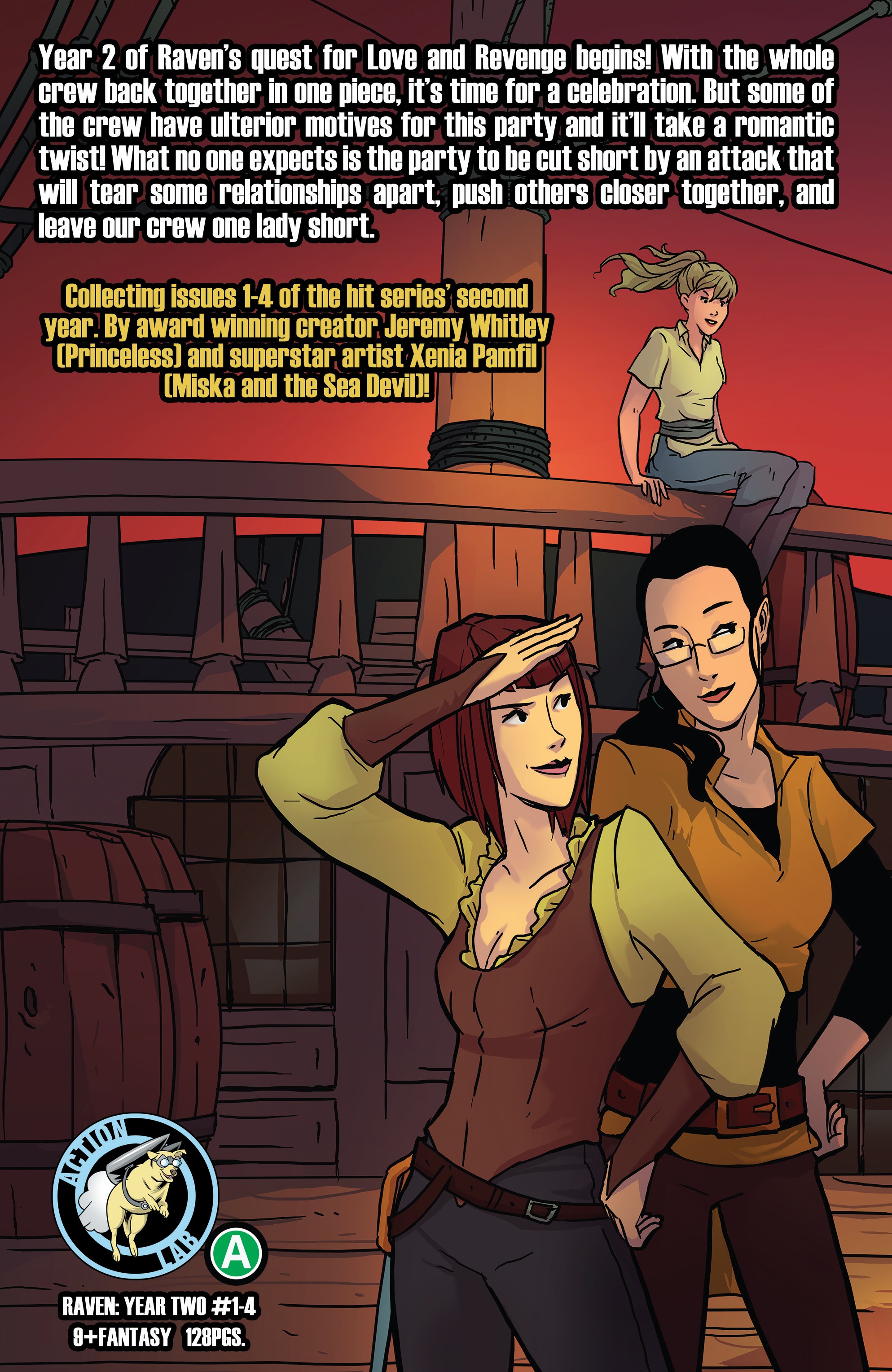 Read online Princeless Raven Year Two: Love and Revenge comic -  Issue # _TPB Two Ships In the Night - 105