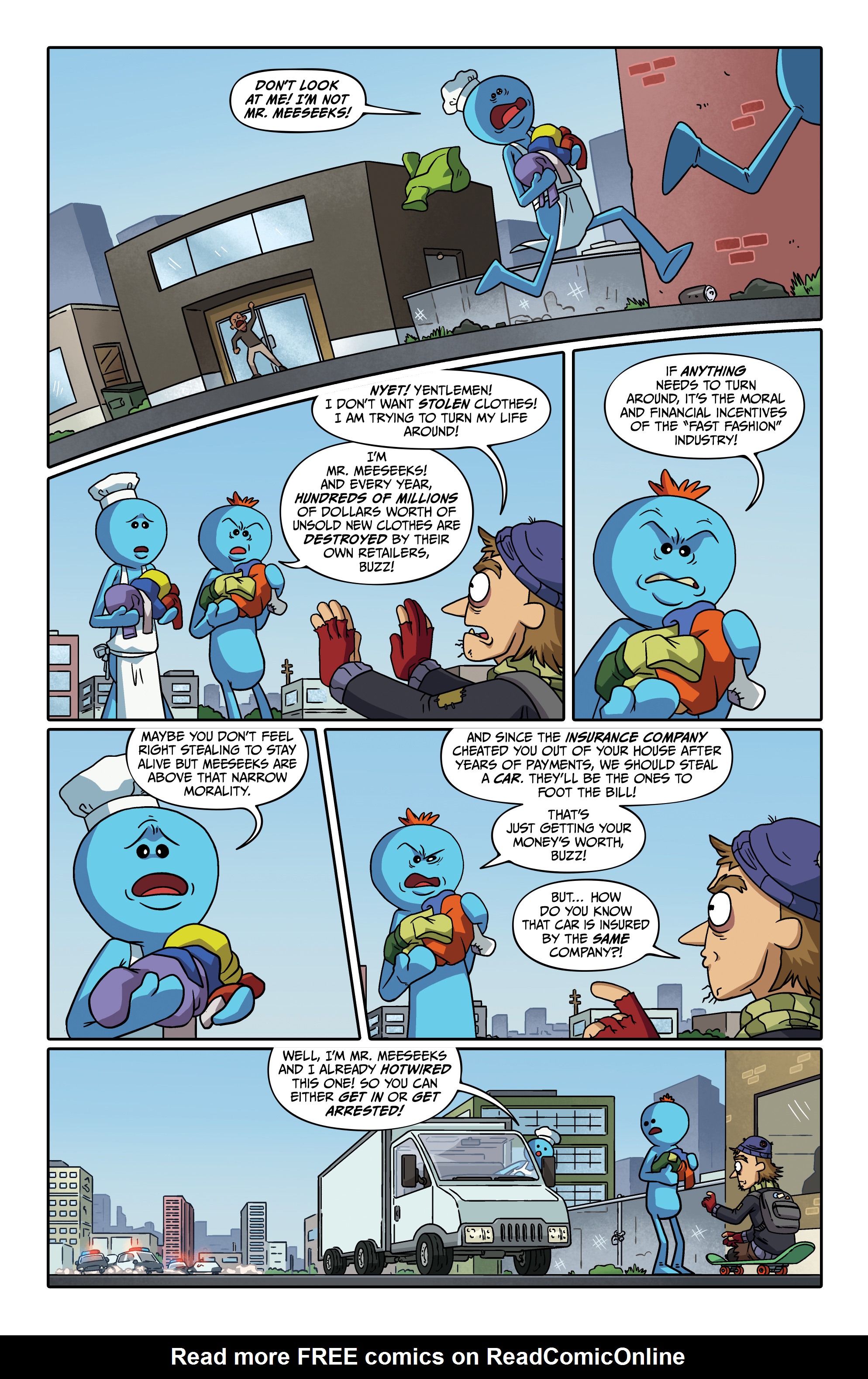 Read online Rick and Morty Presents: Mr. Meeseeks comic -  Issue # Full - 10
