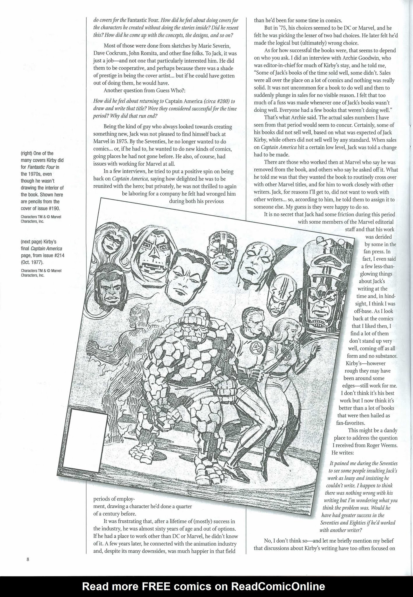 Read online The Jack Kirby Collector comic -  Issue #36 - 10