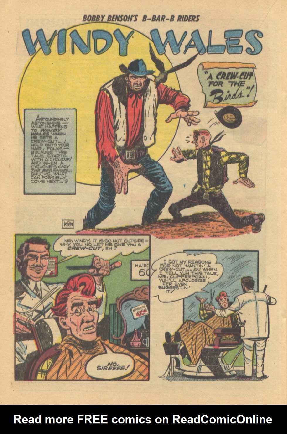 Read online Bobby Benson's B-Bar-B Riders comic -  Issue #19 - 20