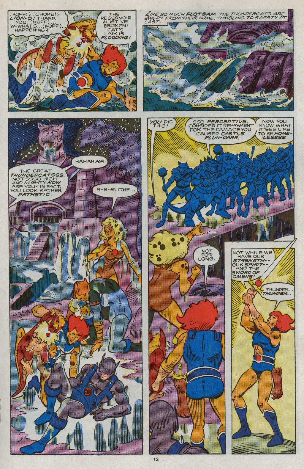 Read online ThunderCats (1985) comic -  Issue #8 - 19