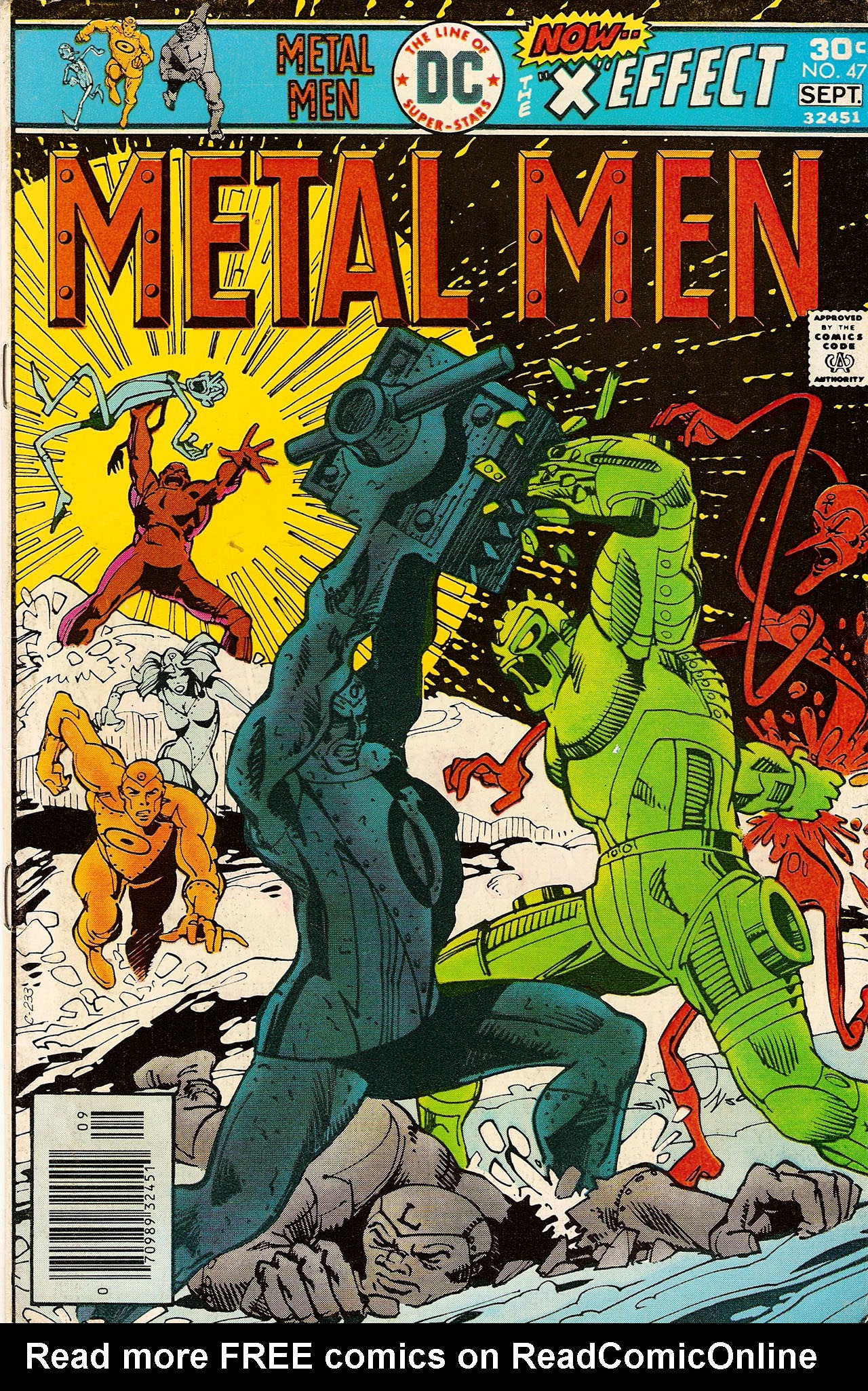 Read online Metal Men (1963) comic -  Issue #47 - 1