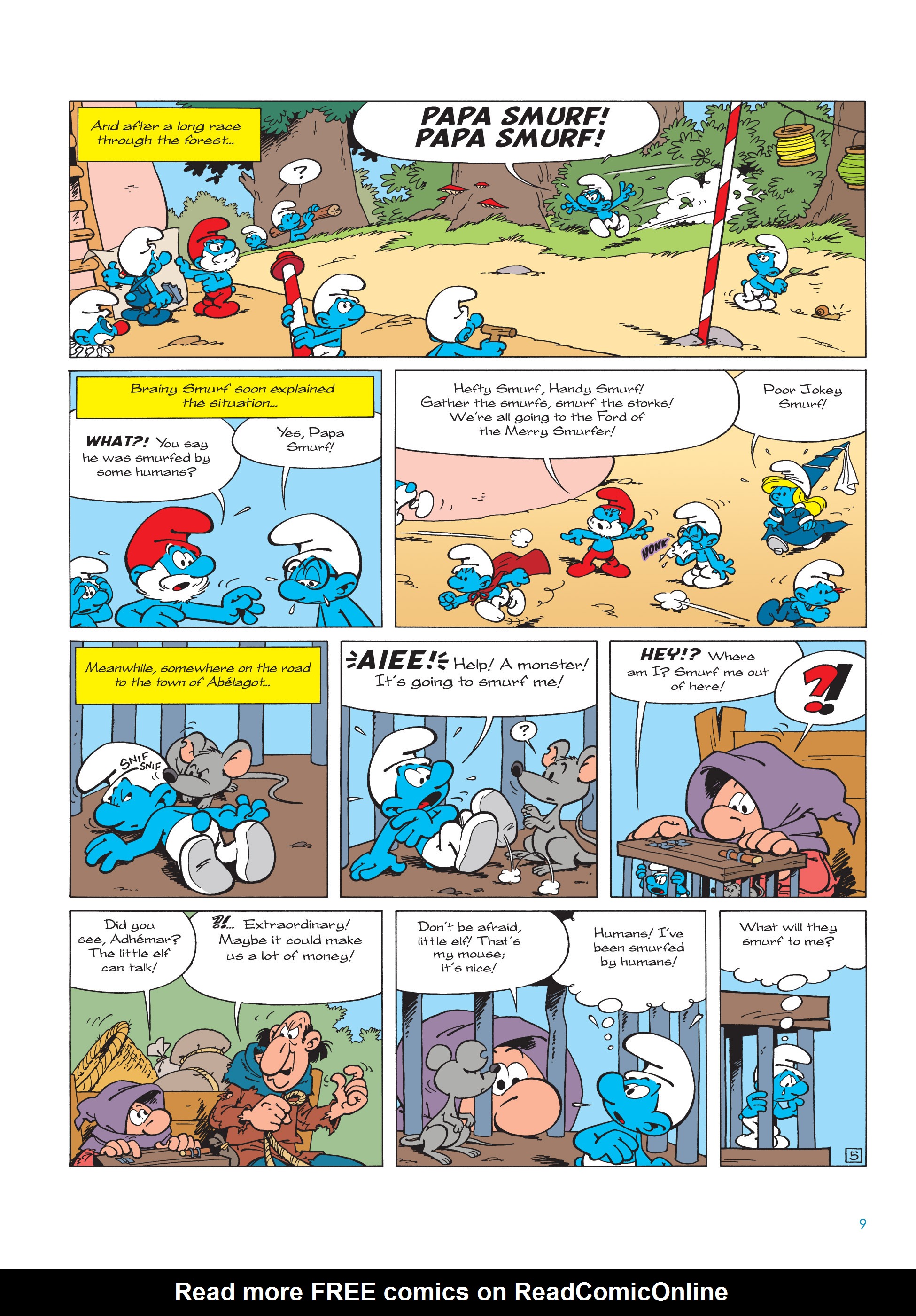 Read online The Smurfs comic -  Issue #19 - 9