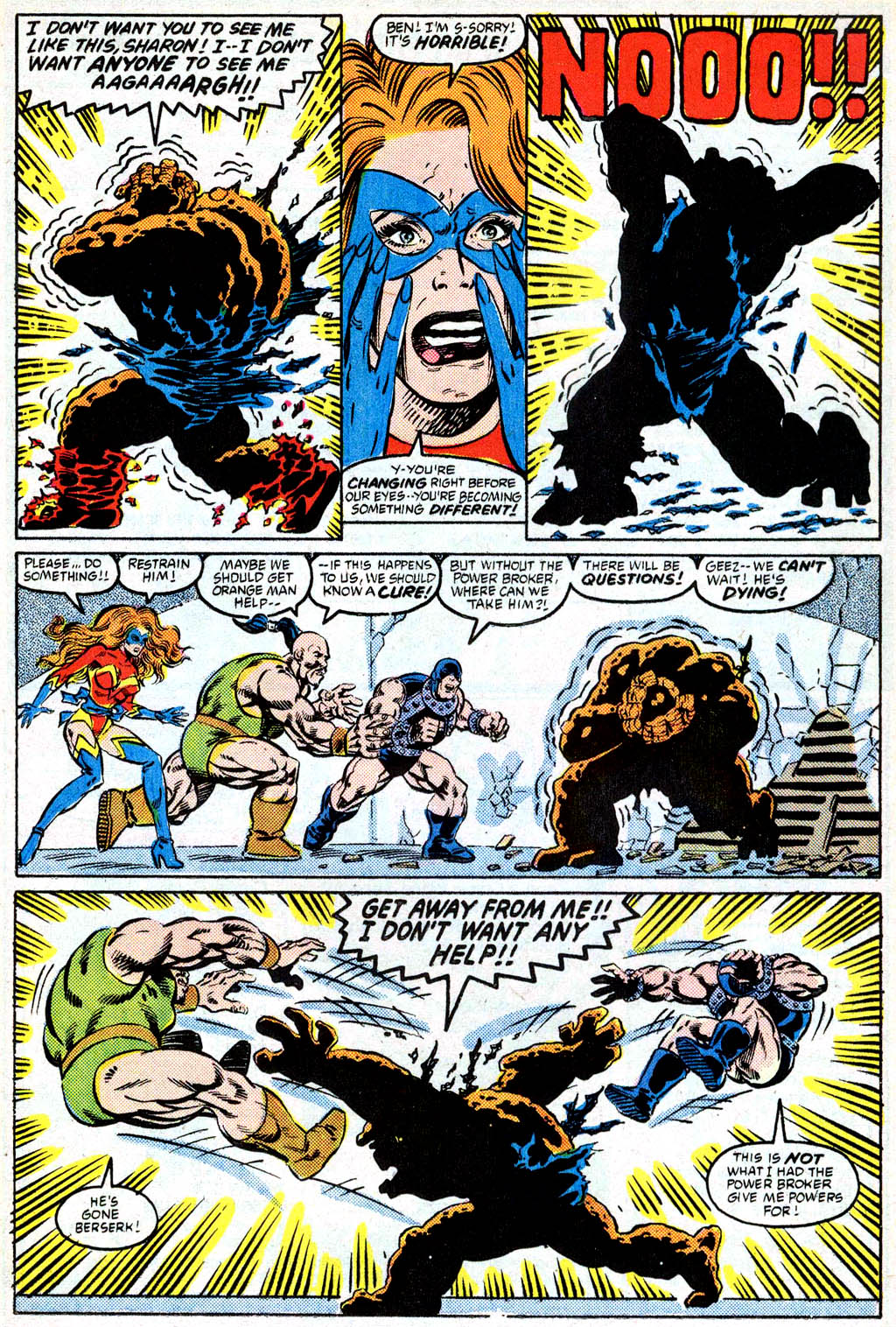 Read online The Thing comic -  Issue #36 - 9