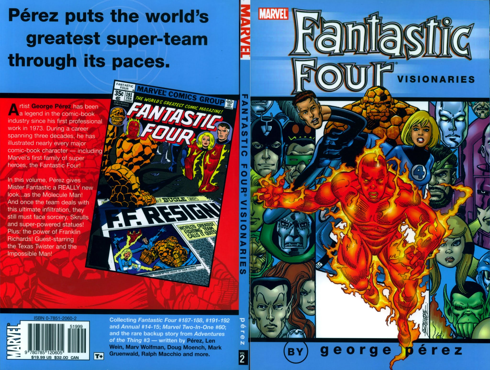 Read online Fantastic Four Visionaries: George Perez comic -  Issue # TPB 2 (Part 1) - 1