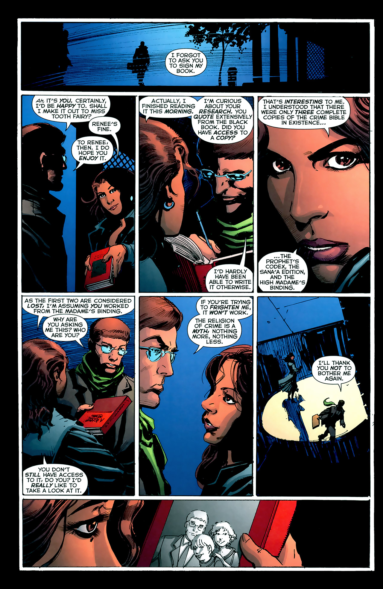 Read online Crime Bible: The Five Lessons of Blood comic -  Issue #1 - 9