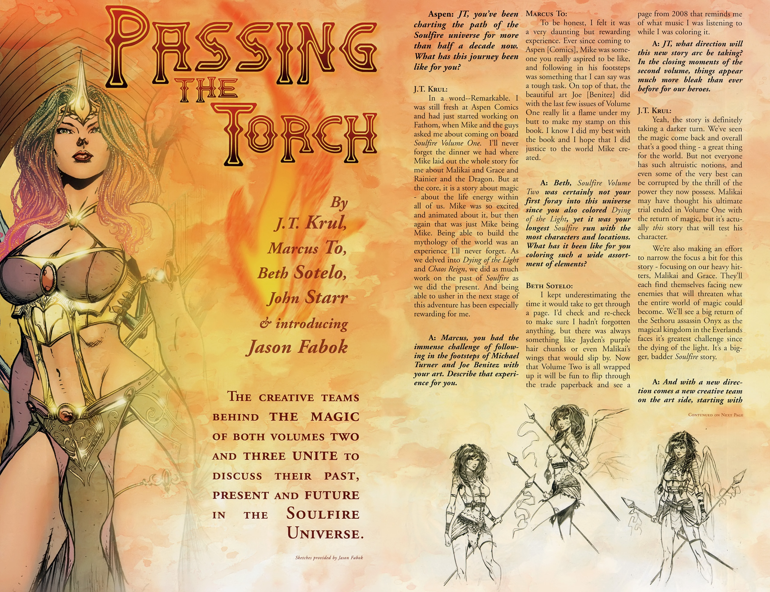 Read online Michael Turner's Soulfire (2011) comic -  Issue #0 - 16