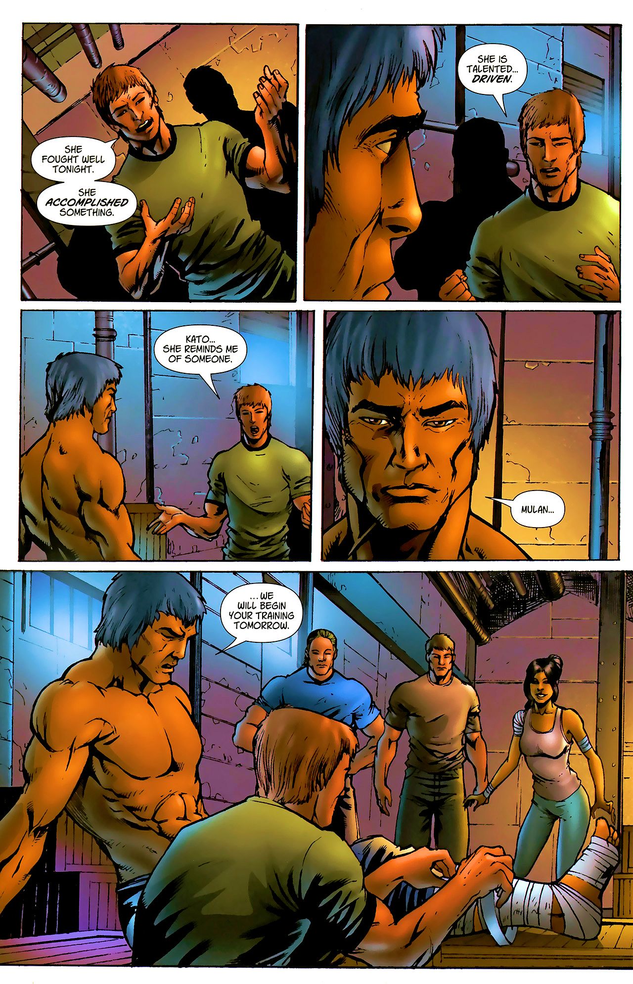 Read online Kato comic -  Issue #3 - 21