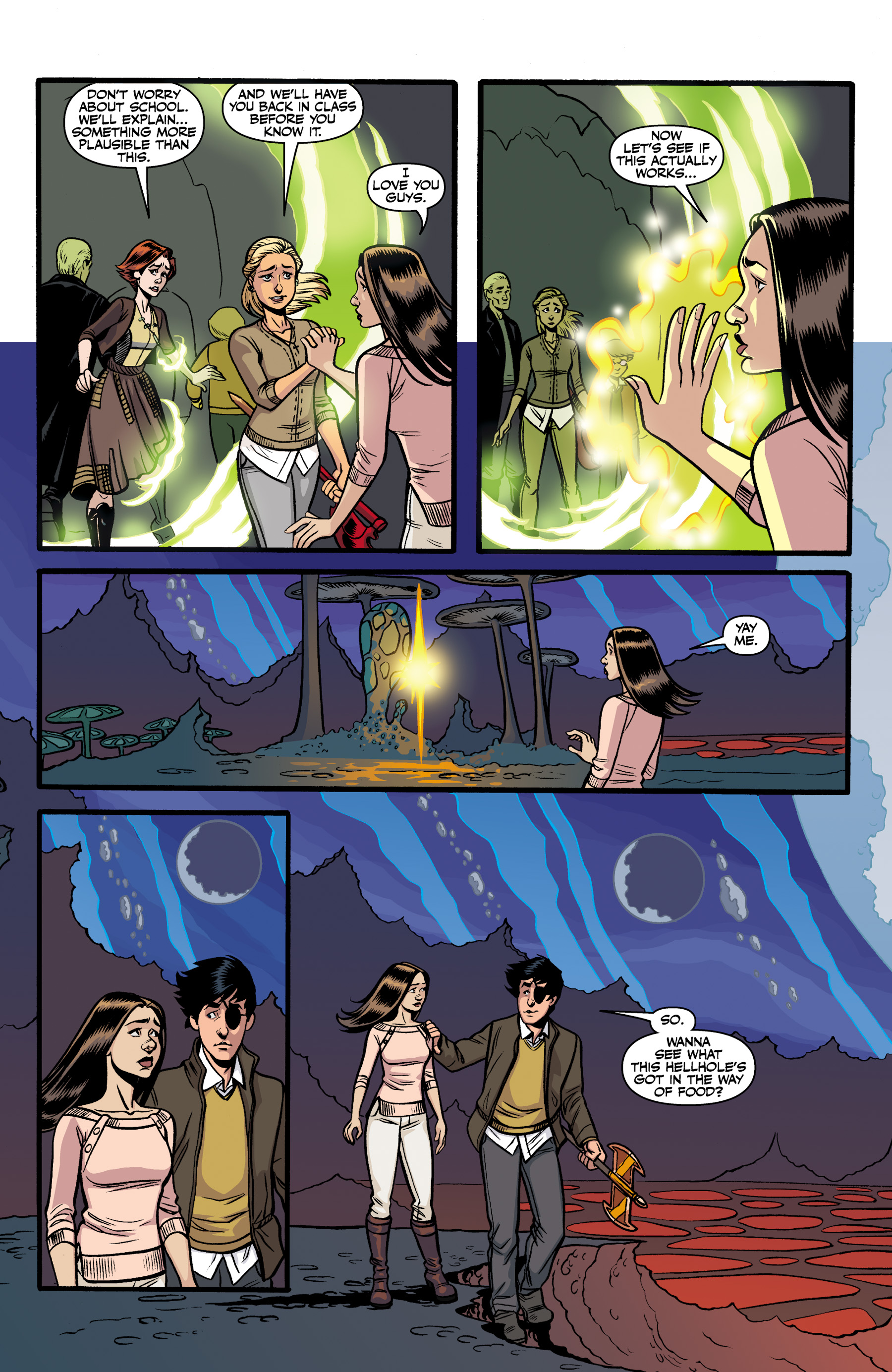 Read online Buffy the Vampire Slayer Season Ten comic -  Issue #25 - 17