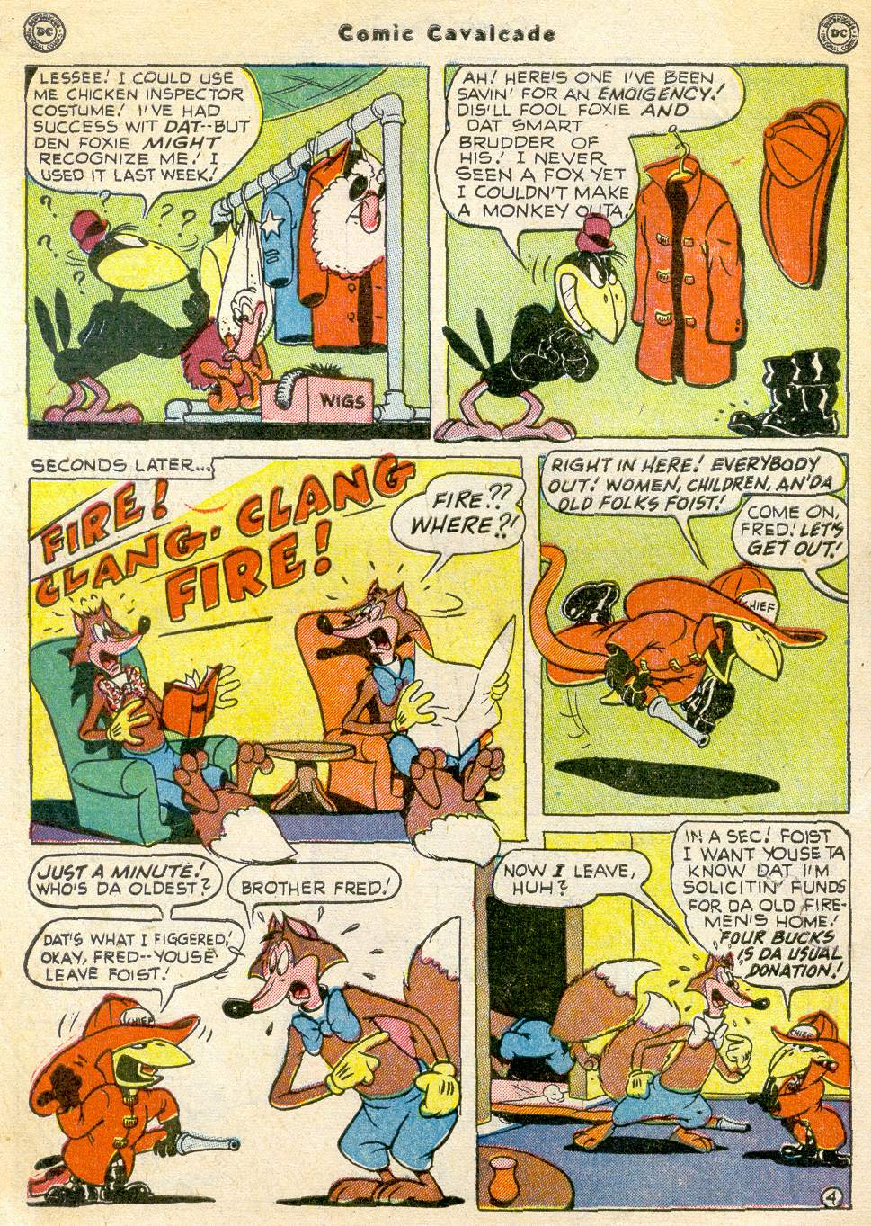 Read online Comic Cavalcade comic -  Issue #41 - 6