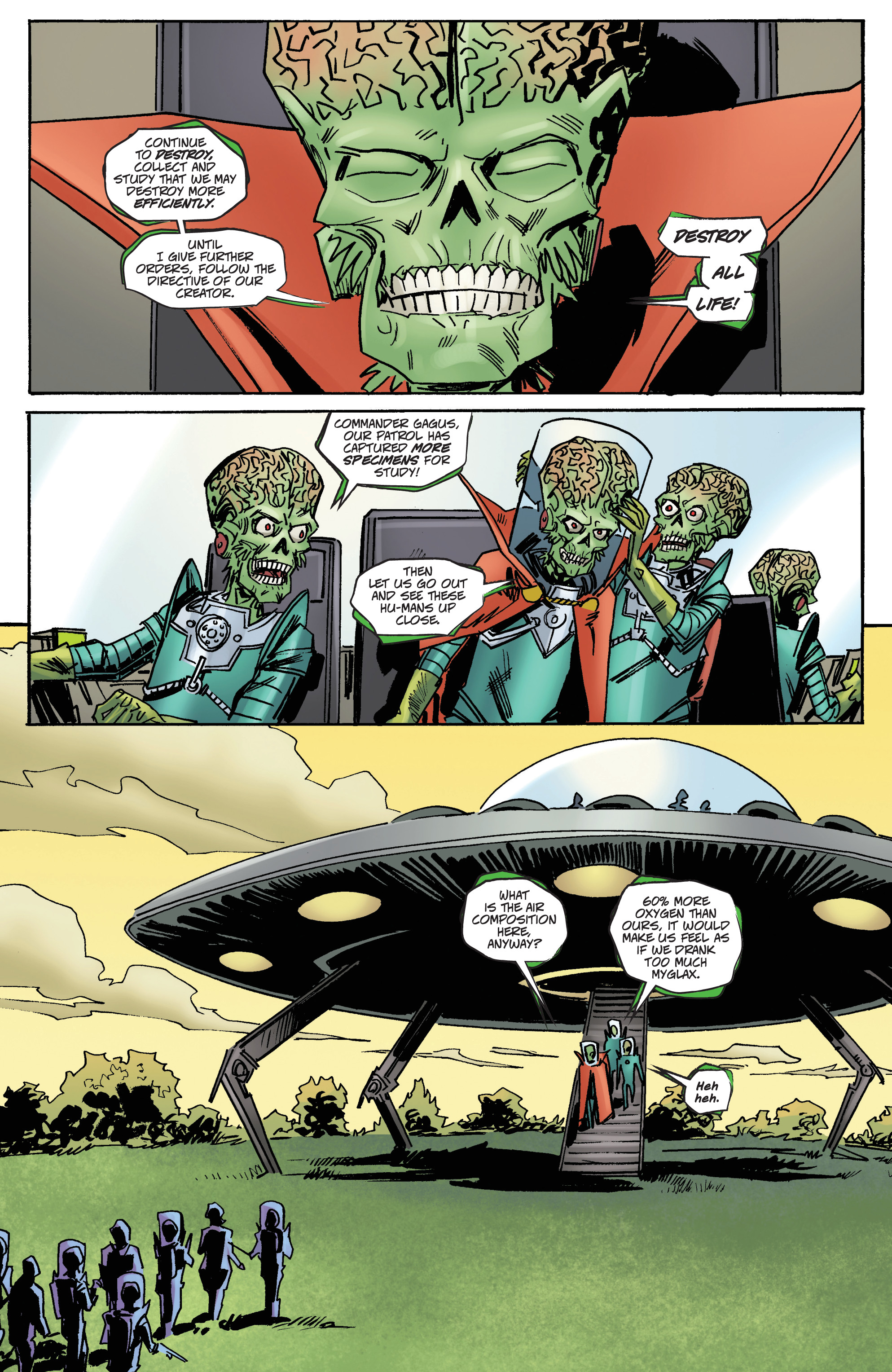 Read online Warlord of Mars Attacks comic -  Issue #2 - 12