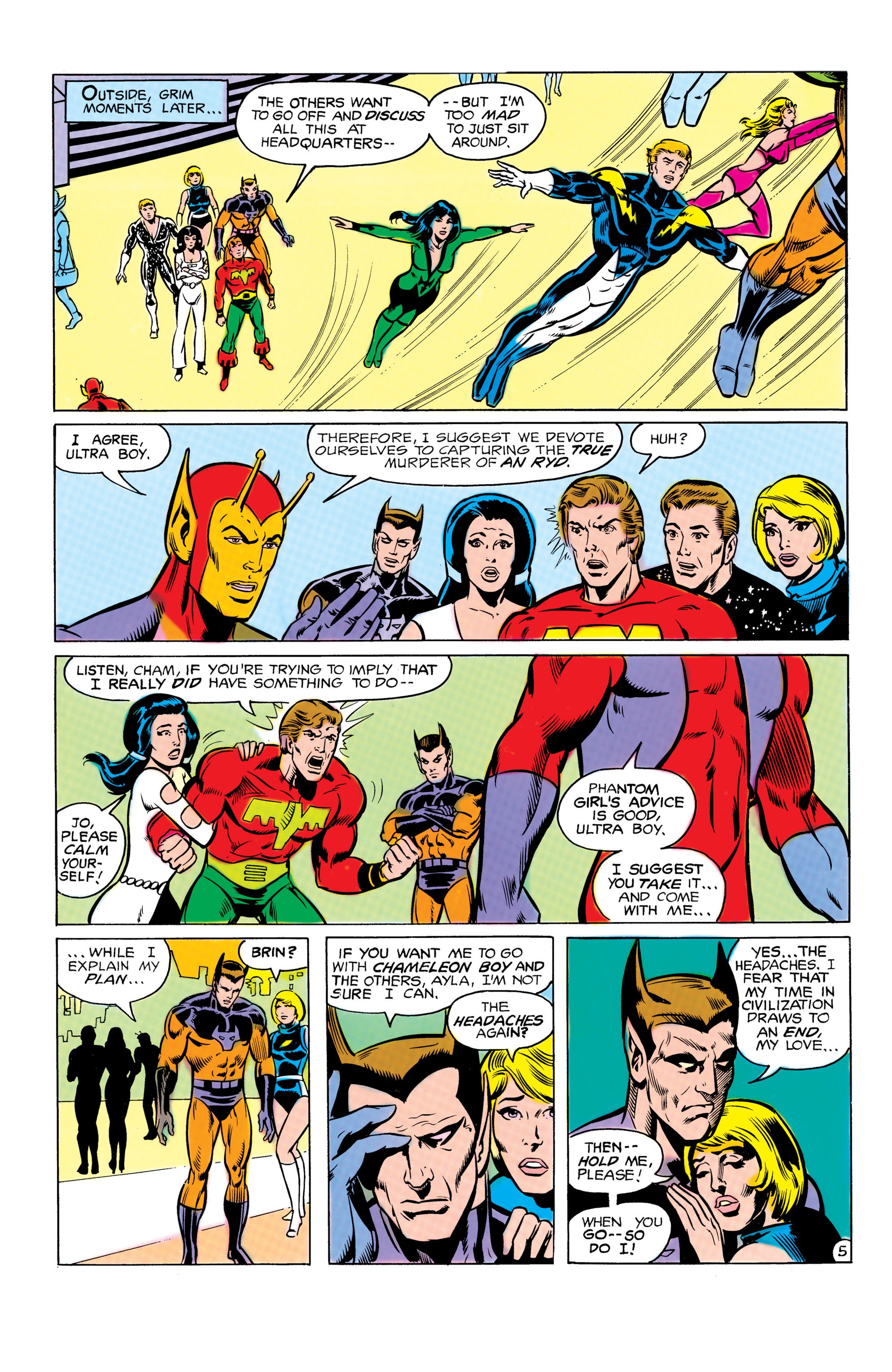 Read online Legion of Super-Heroes (1980) comic -  Issue #273 - 6