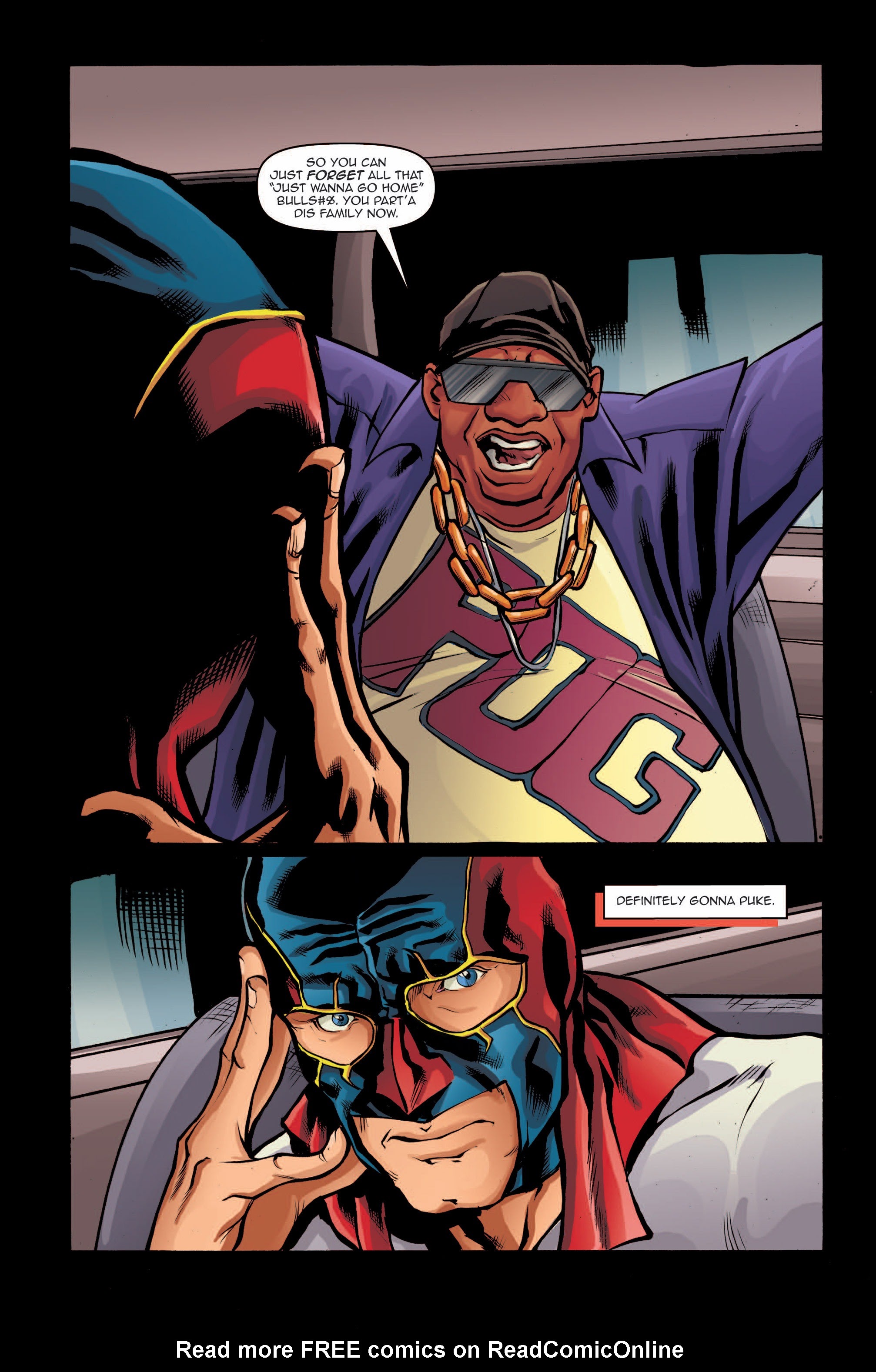 Read online The F1rst Hero comic -  Issue #3 - 23