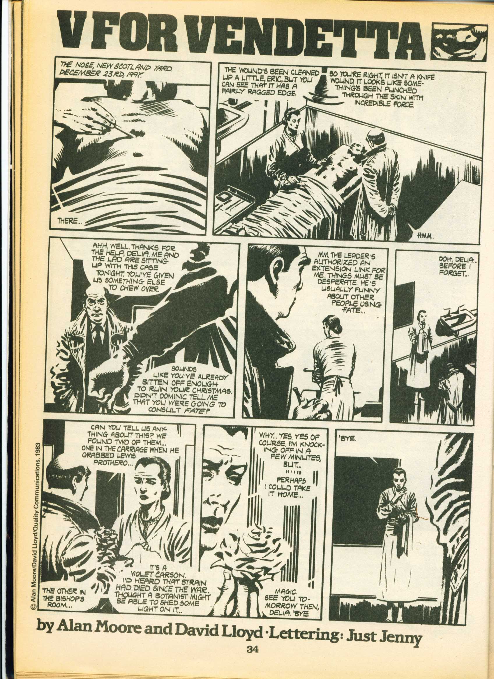 Read online Warrior comic -  Issue #9 - 34