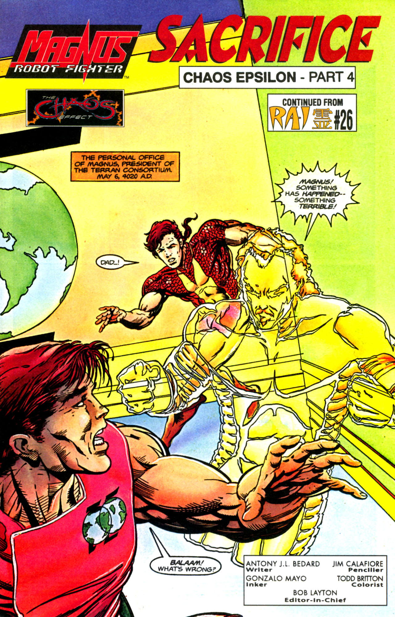 Read online Magnus Robot Fighter (1991) comic -  Issue #41 - 2