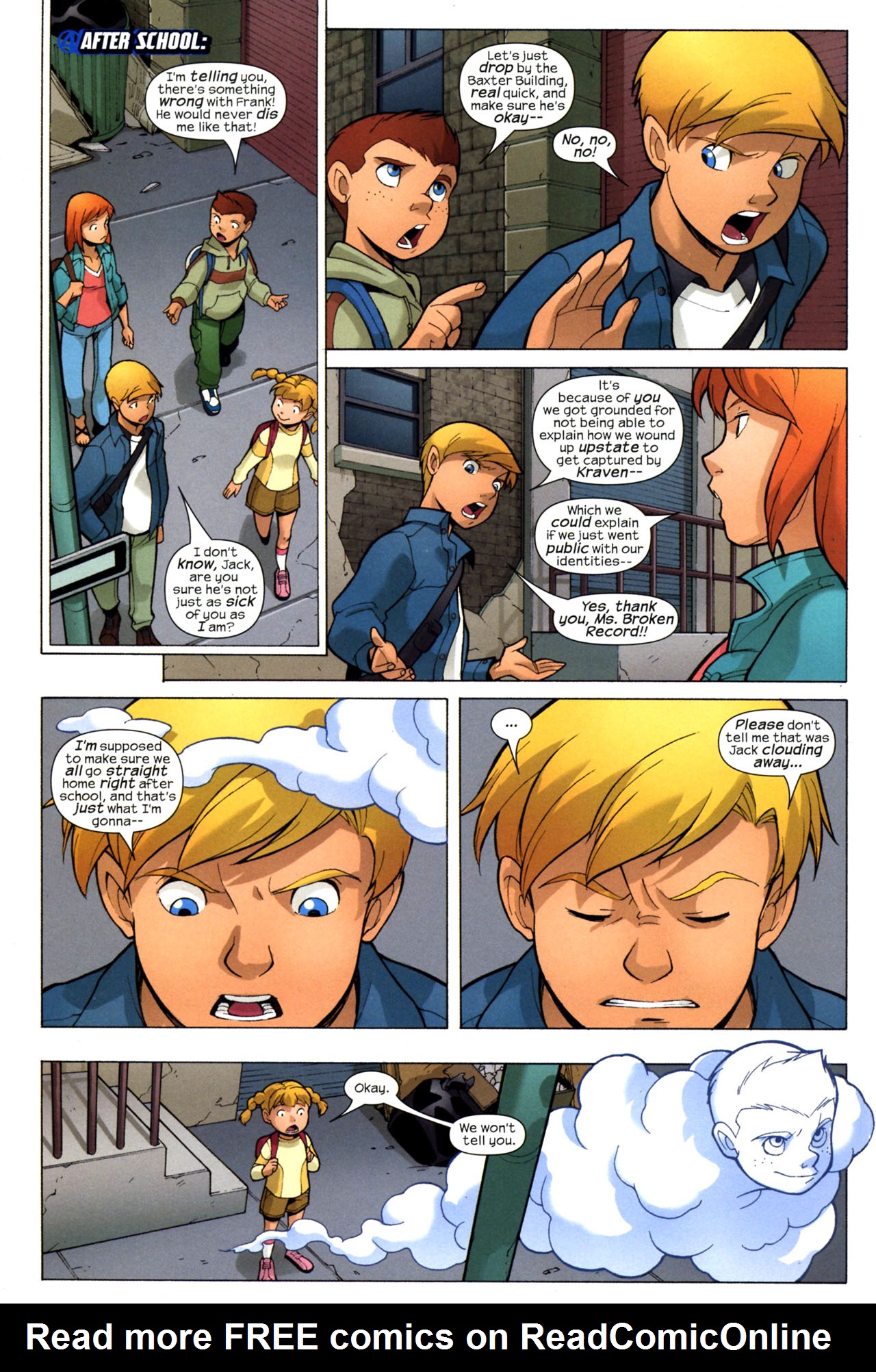 Read online Fantastic Four and Power Pack comic -  Issue #4 - 8