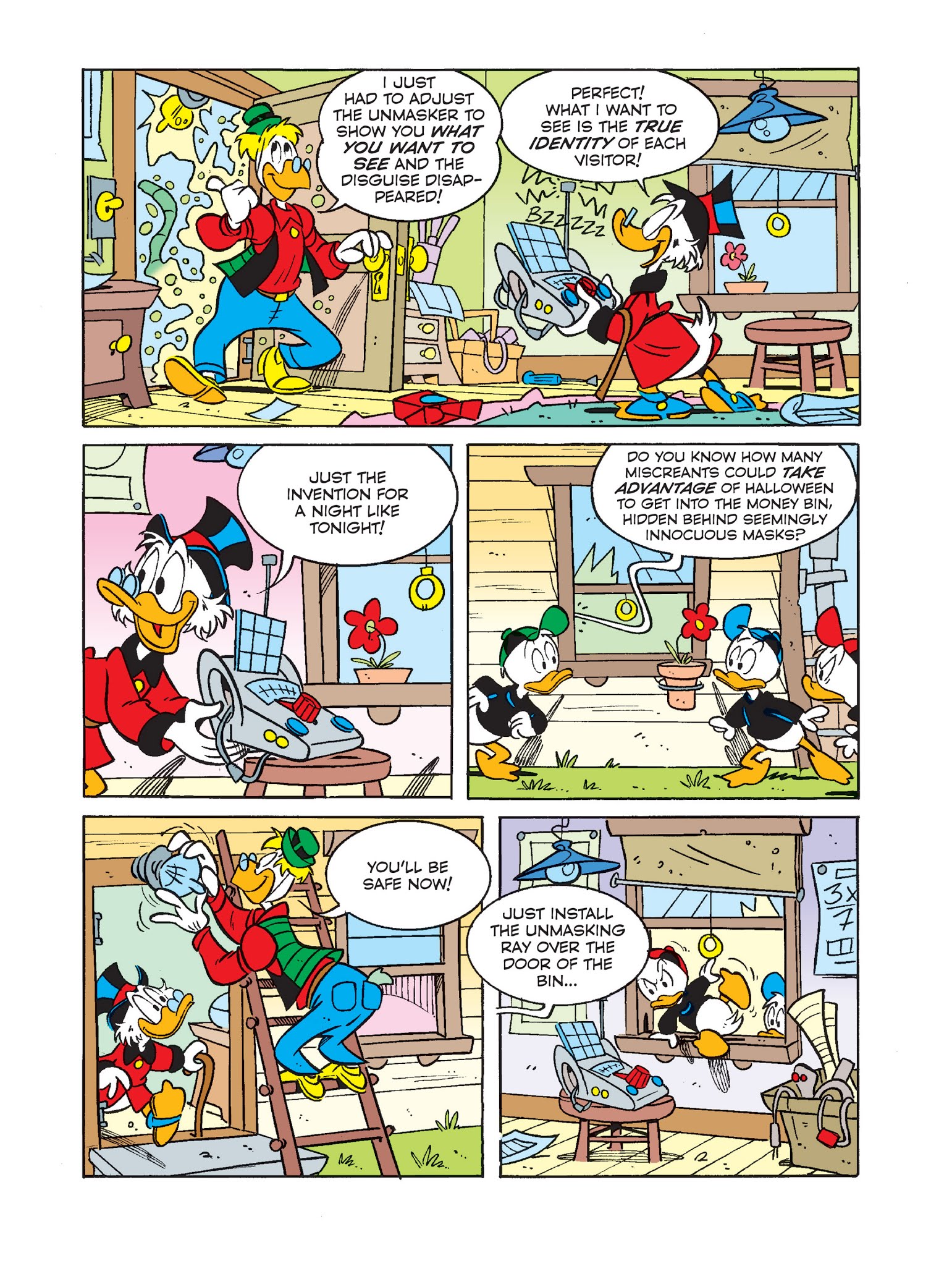 Read online Scrooge McDuck and the Very Special Halloween comic -  Issue # Full - 5
