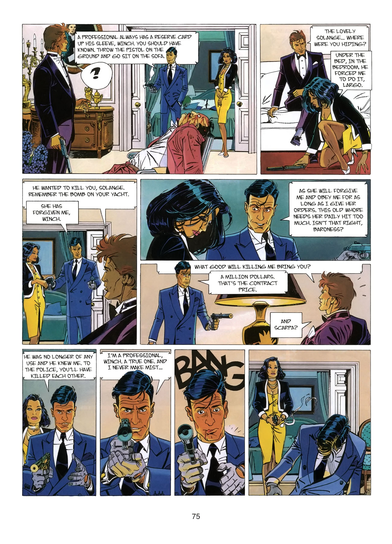 Read online Largo Winch comic -  Issue # TPB 3 - 76