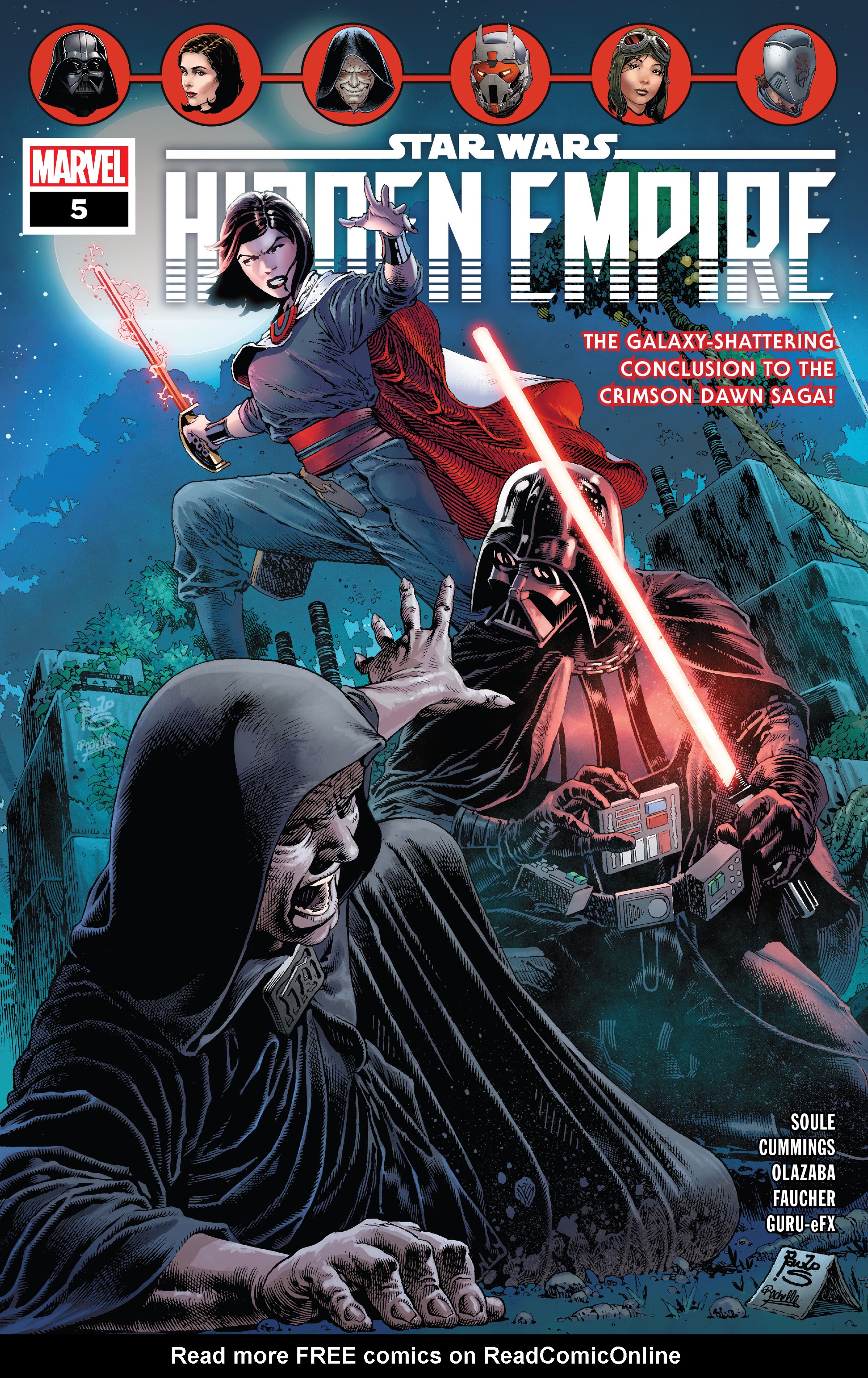 Read online Star Wars: Hidden Empire comic -  Issue #5 - 1