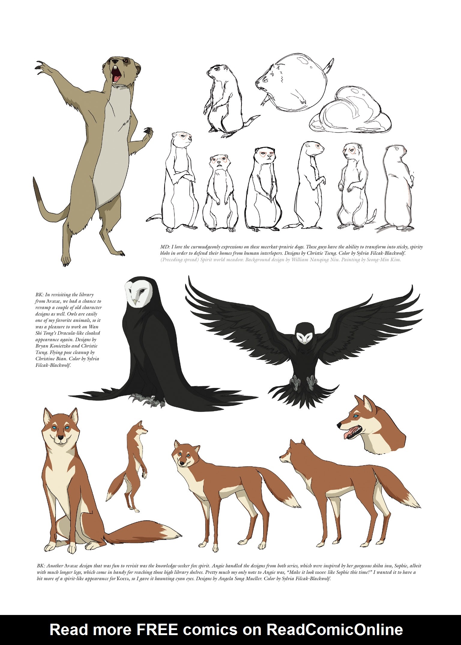 Read online The Legend of Korra: The Art of the Animated Series comic -  Issue # TPB 2 - 112